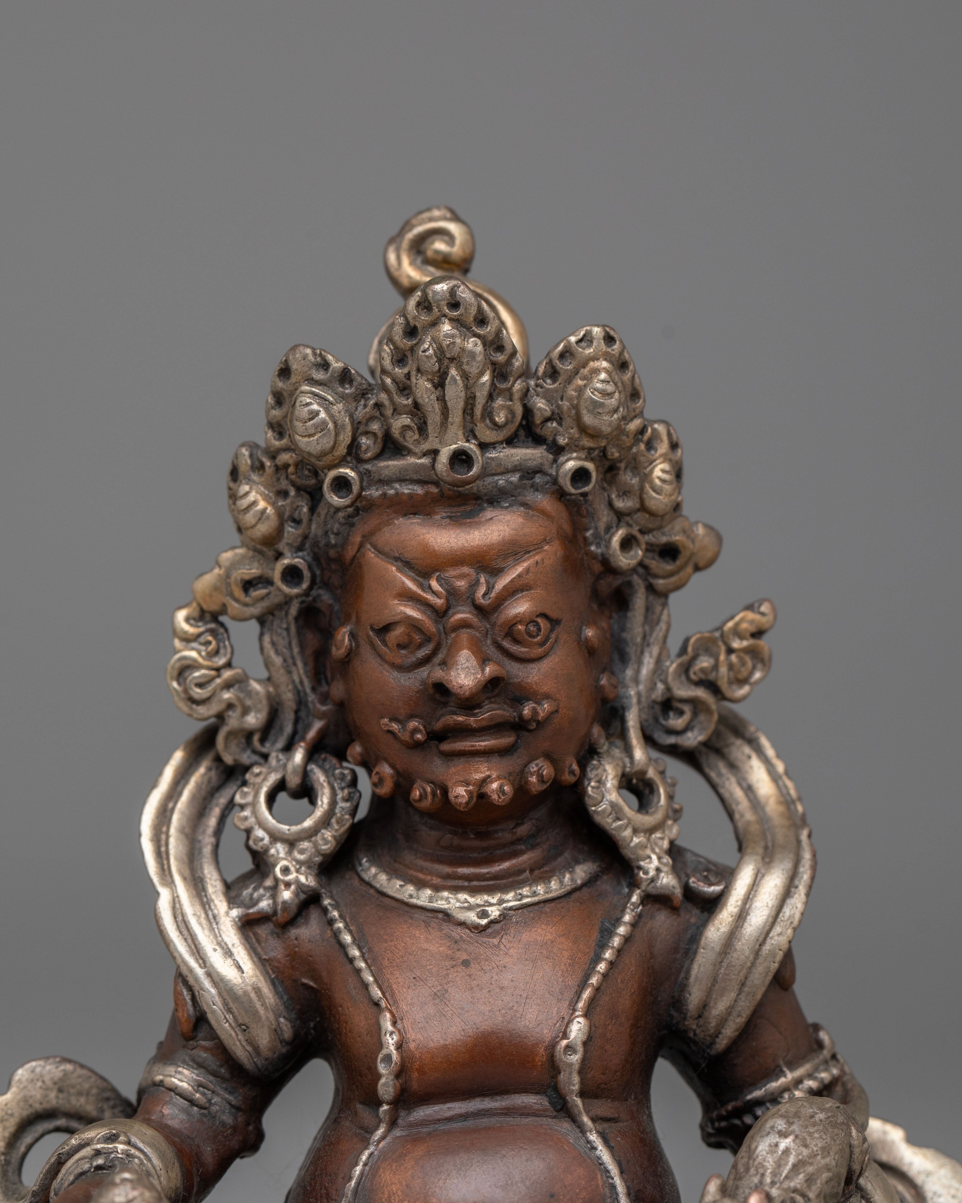 Himalayan Dzambhala Statue | Wealth Deity Sculpture