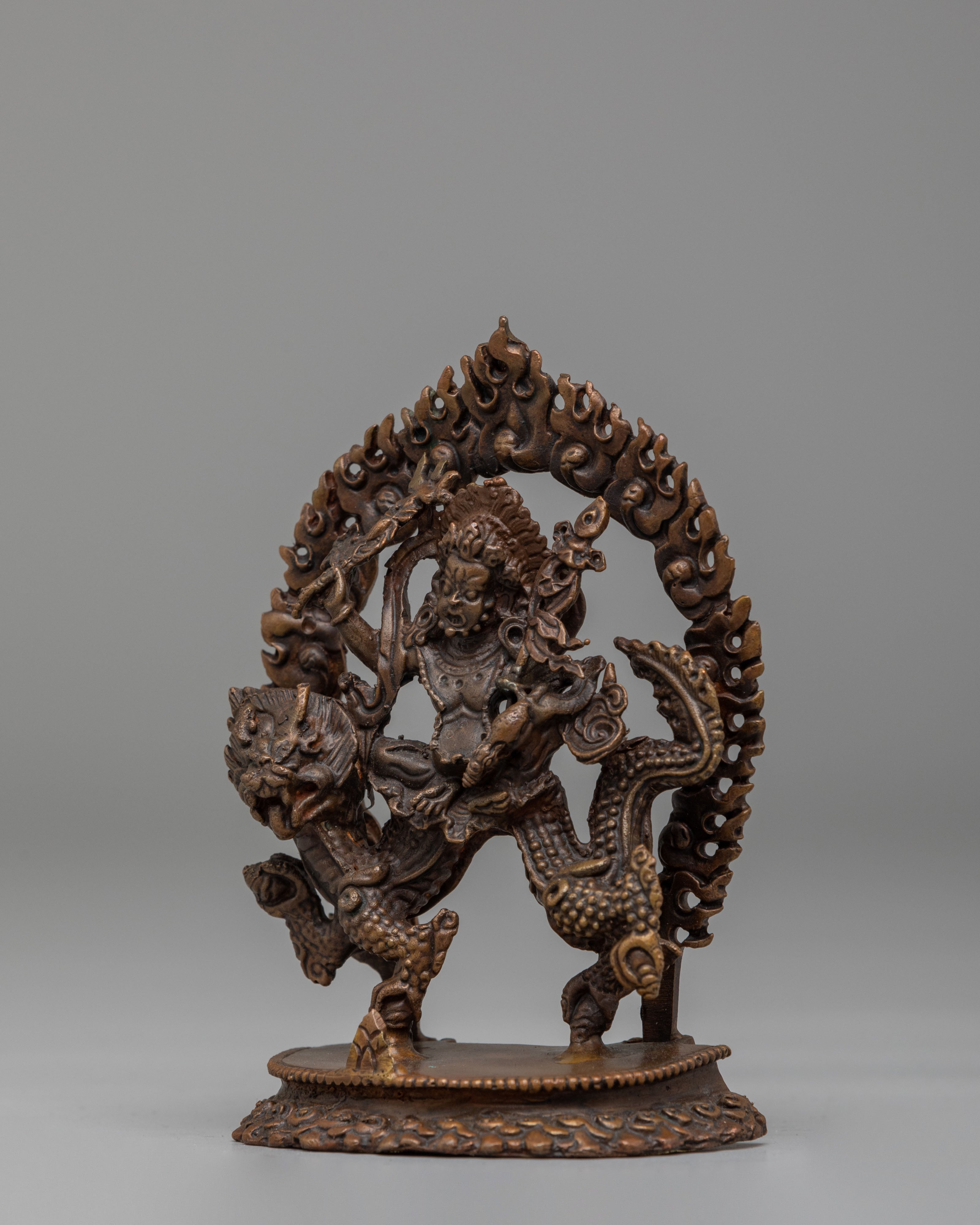Machine Made White Dzambhala statue | Traditional Tibetan Artwork