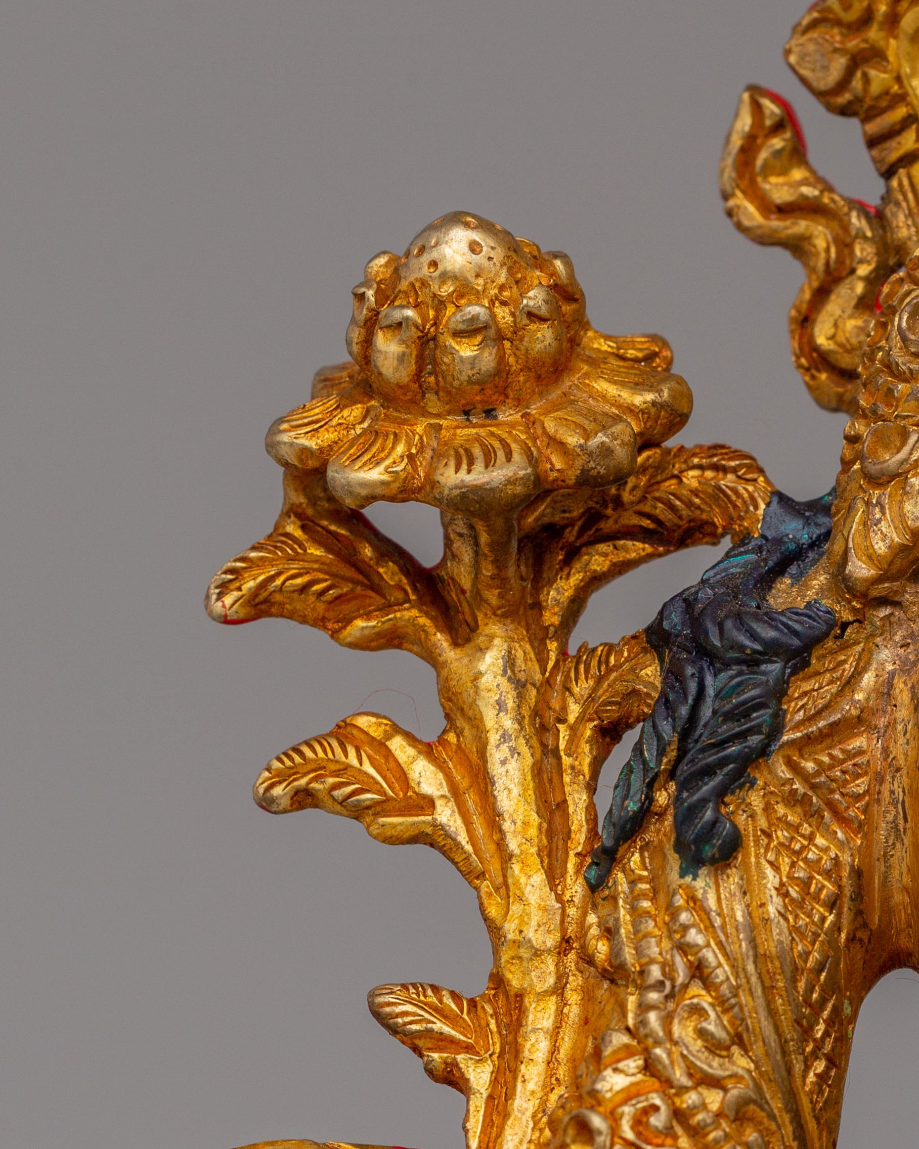 Buddhist Green Tara Goddess Statue | Tara Sculpture for Peace and Protection