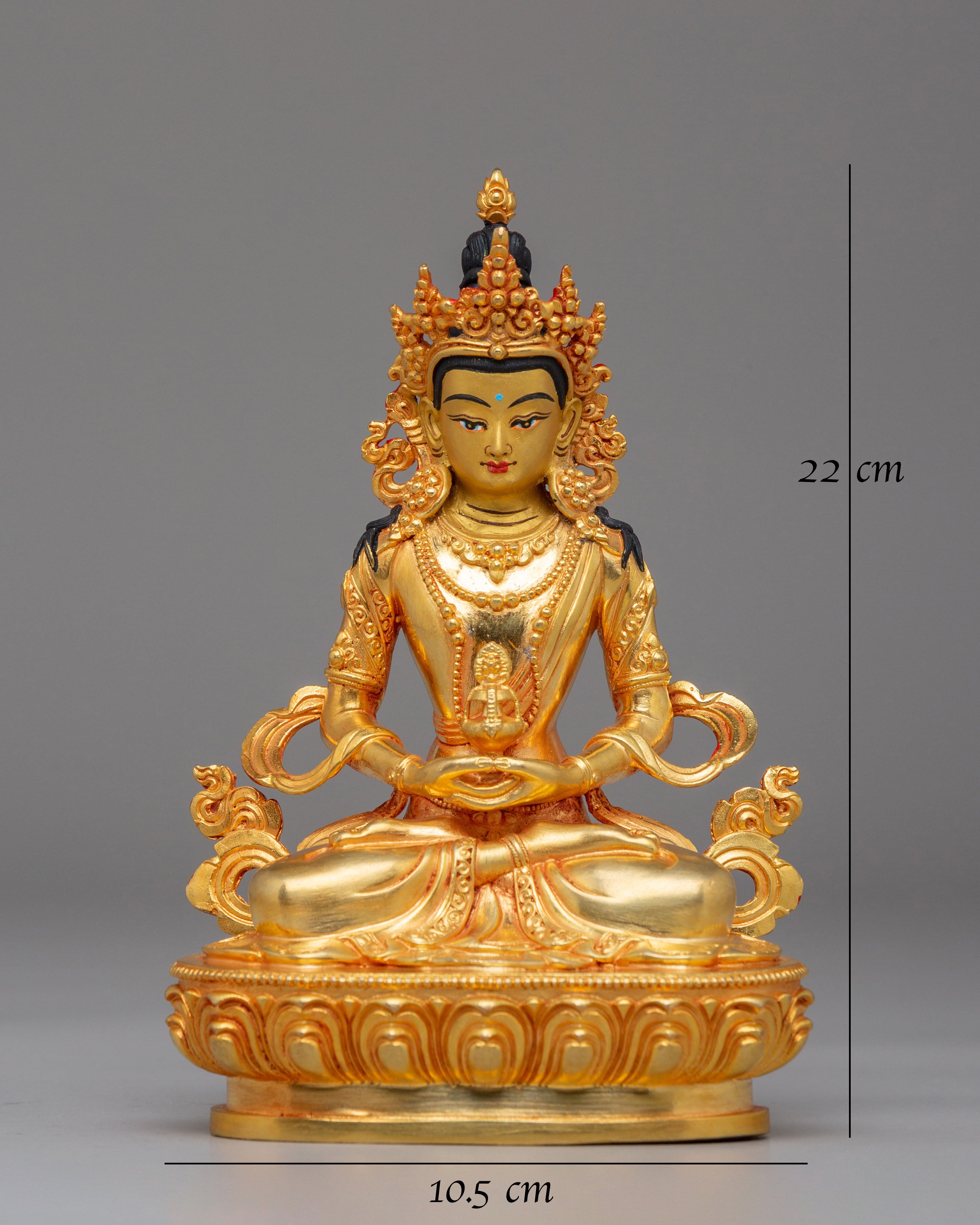 Amitayus Altar Divine Statue | Symbol of Wisdom & Immortality for Meditation