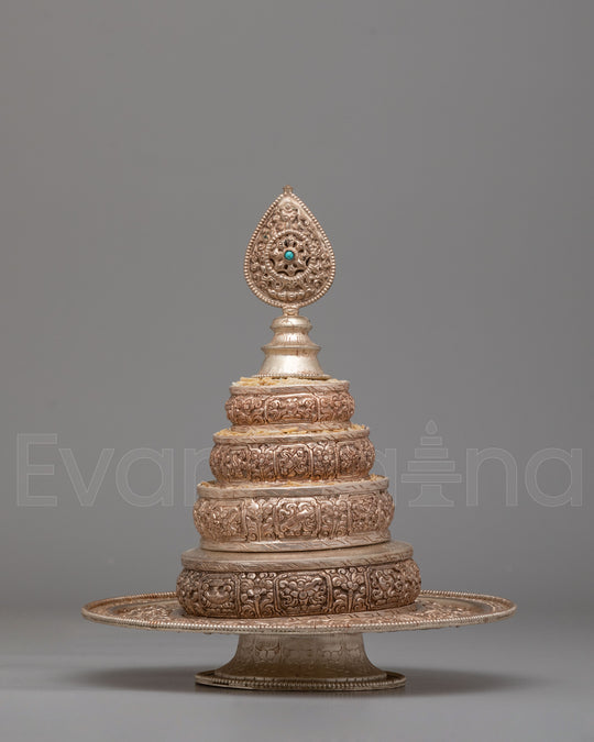 Ritual Mandala Offering | Meditation & Prayer Decor