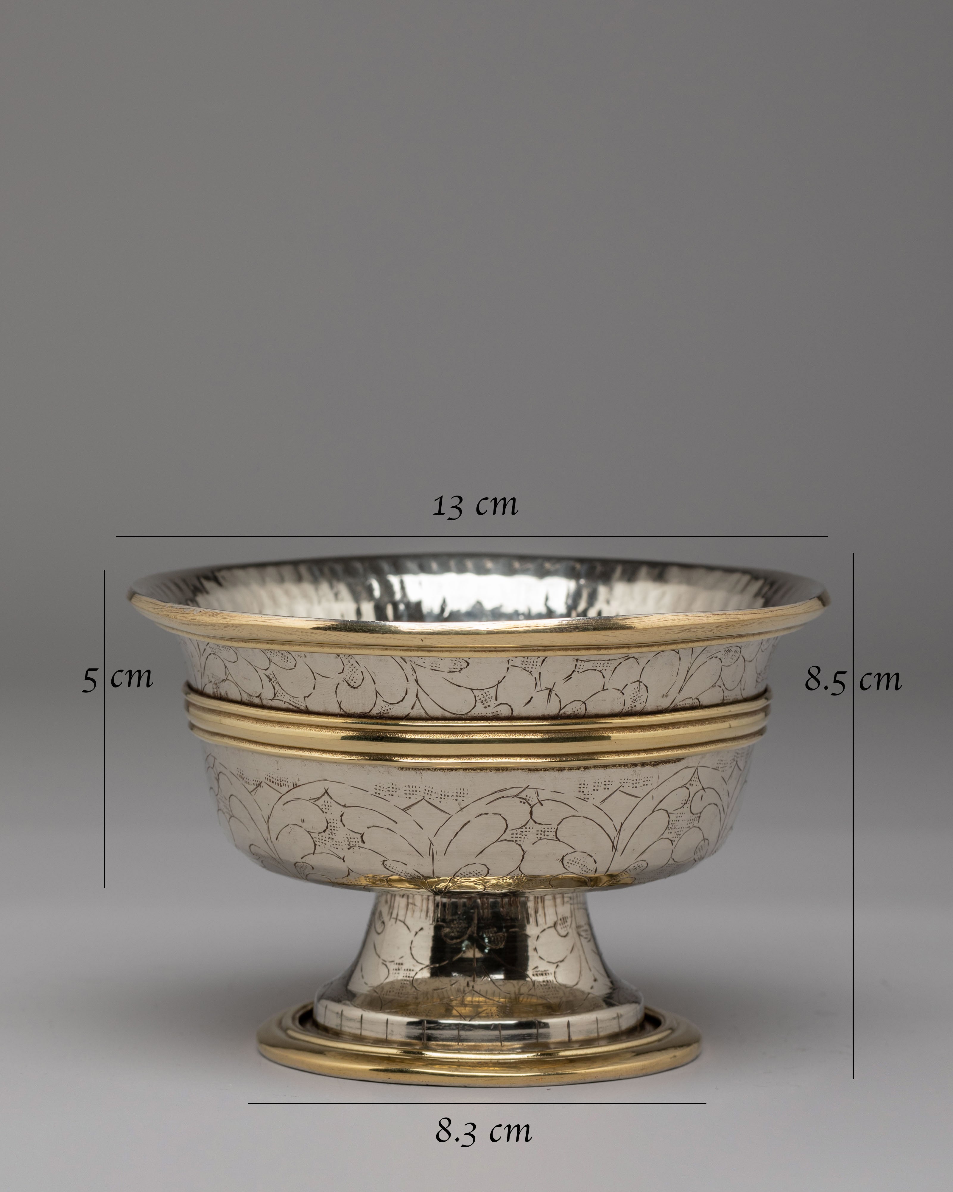 Buddhist Water Offering Bowls Set | Seven Sacred Bowls for Meditation