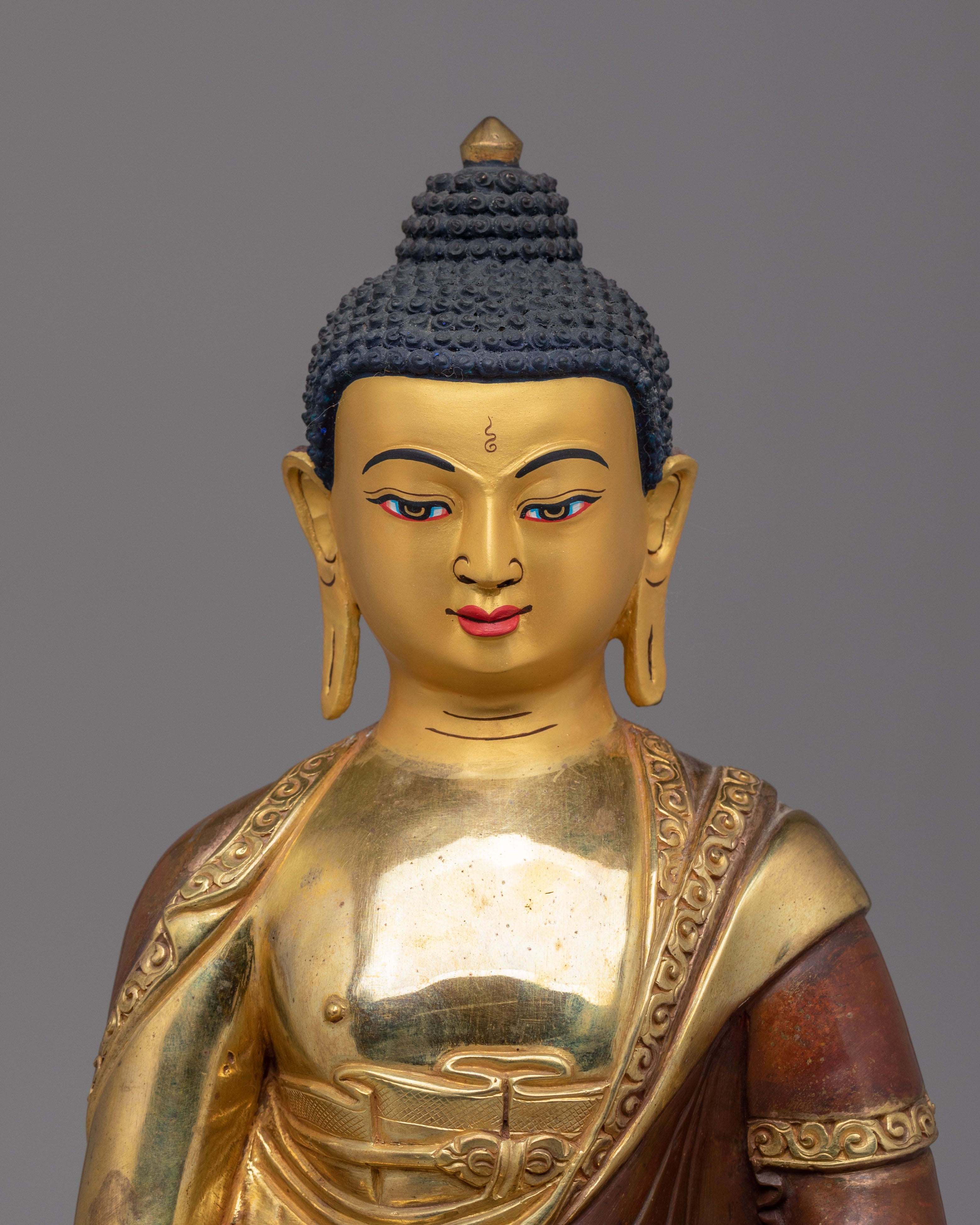 Pure Land Amitabha Buddha Altar Statue | Spiritual Decor for Meditation