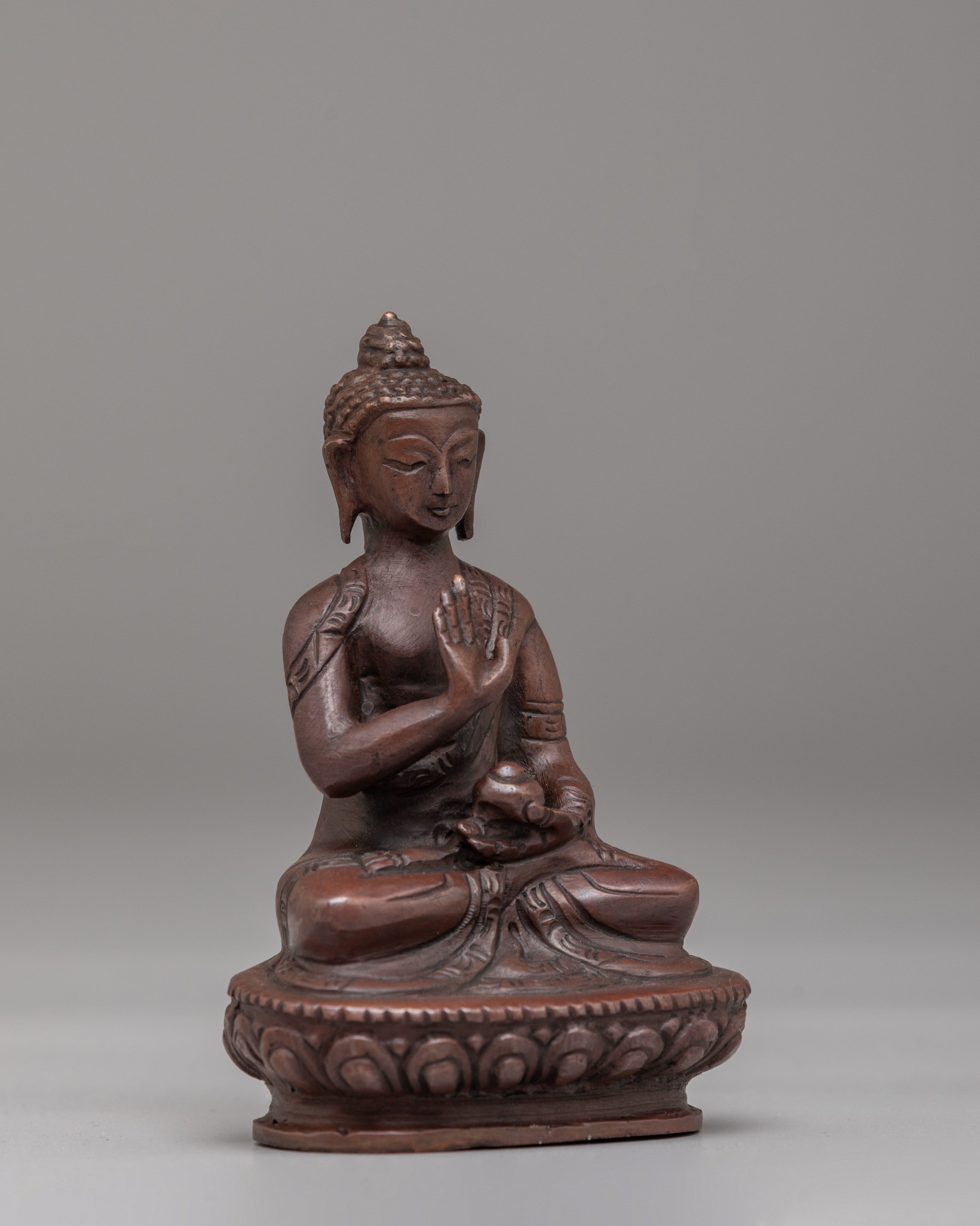 Handcrafted Amogasiddhi Buddhist Statue | Spiritual Symbol