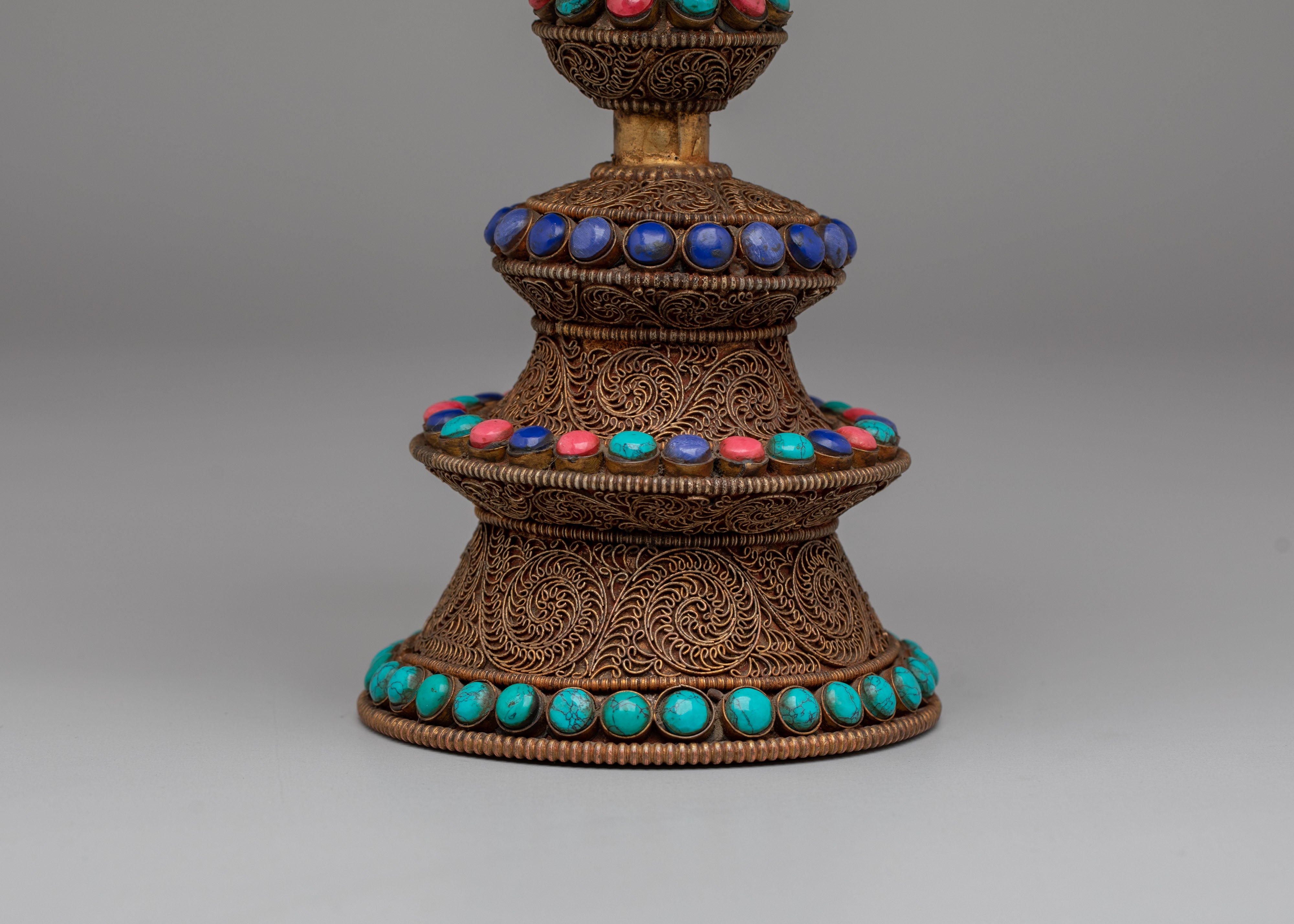 Buddhist Butter Lamp For Offering | Traditional Tibetan Ritual Lamp