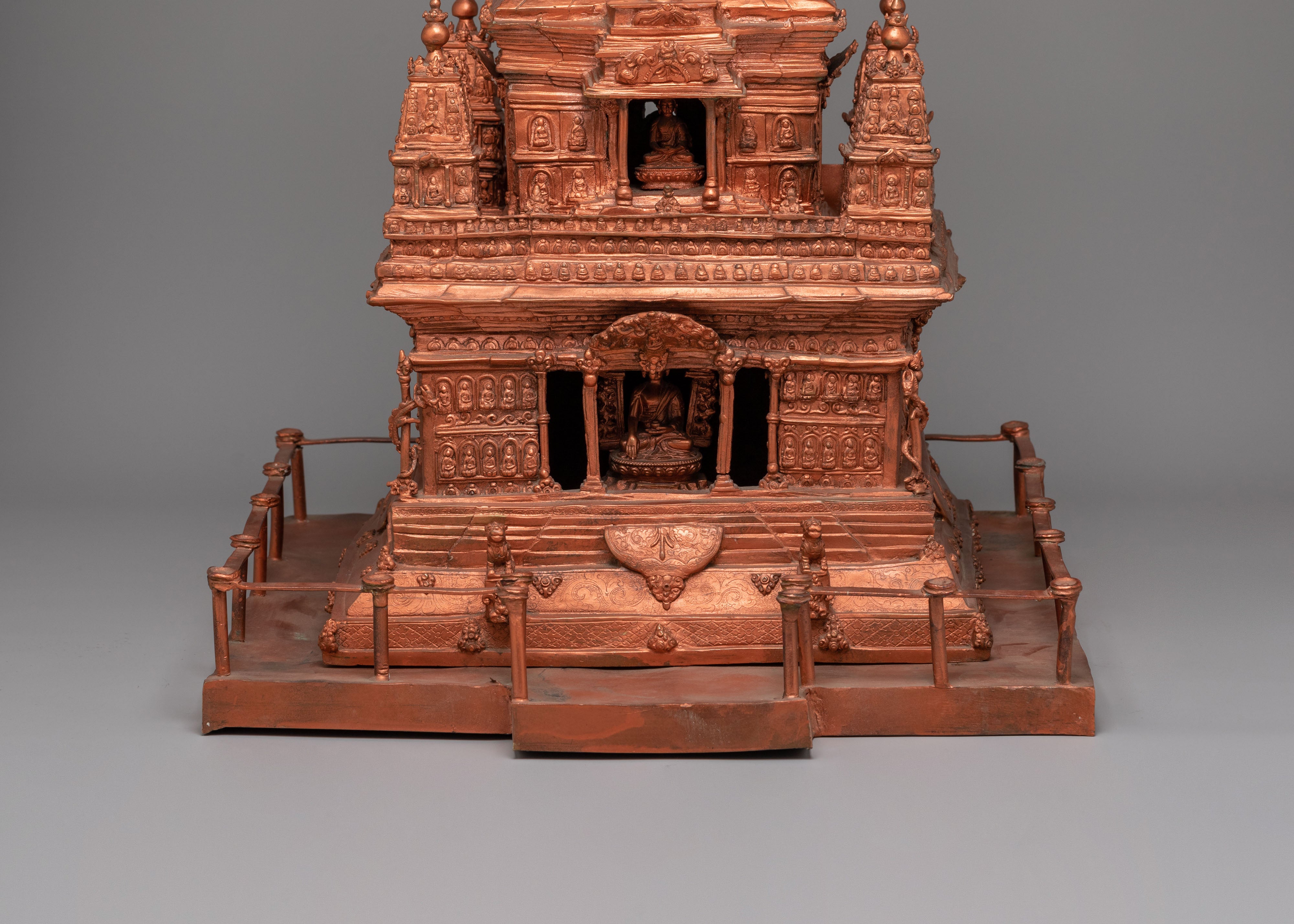 Handcrafted Mahabuddha Temple Sculpture | Symbol of Enlightenment
