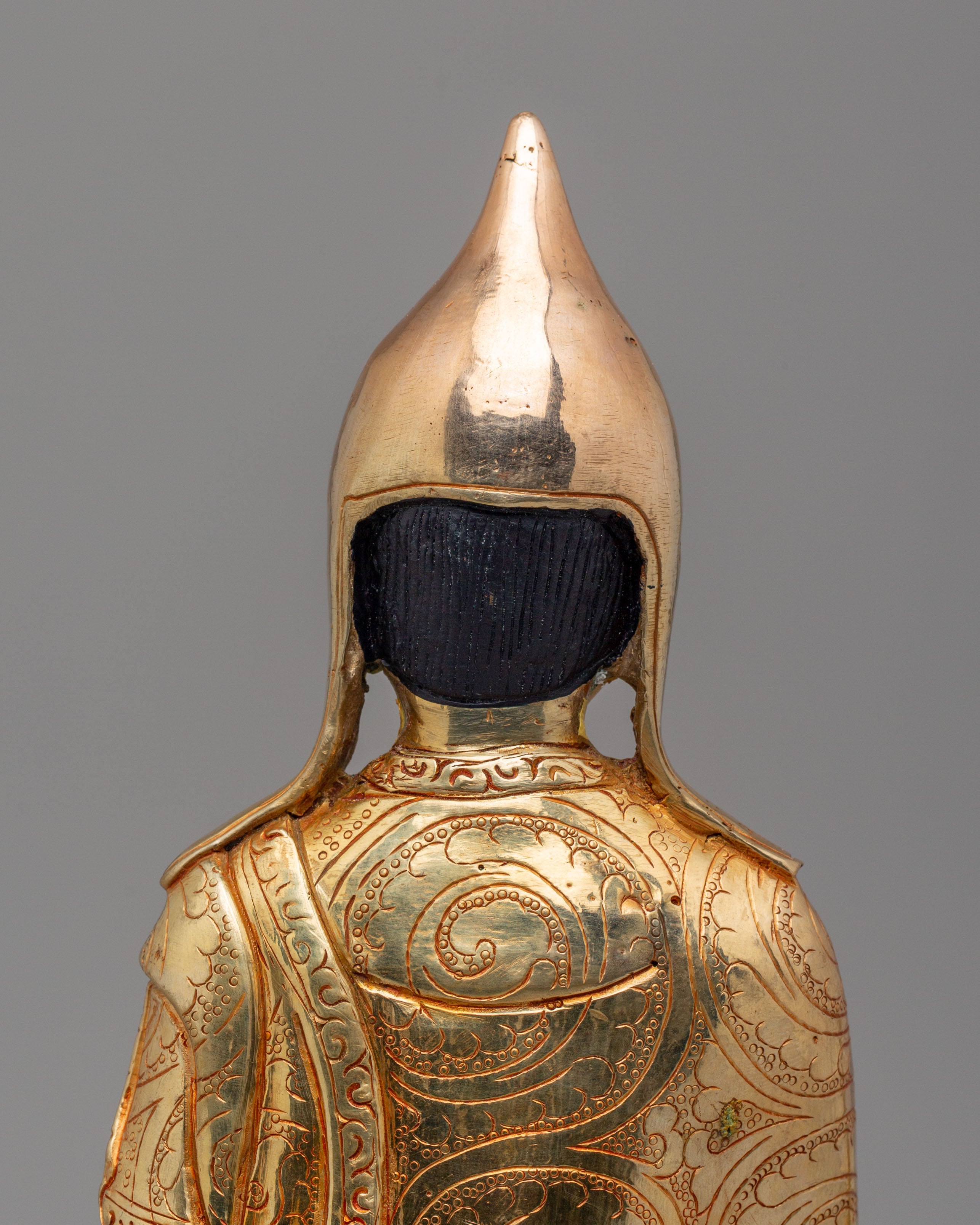 Buddhist Guru Atisha Sculpture | Tibetan Buddhist Master Statue
