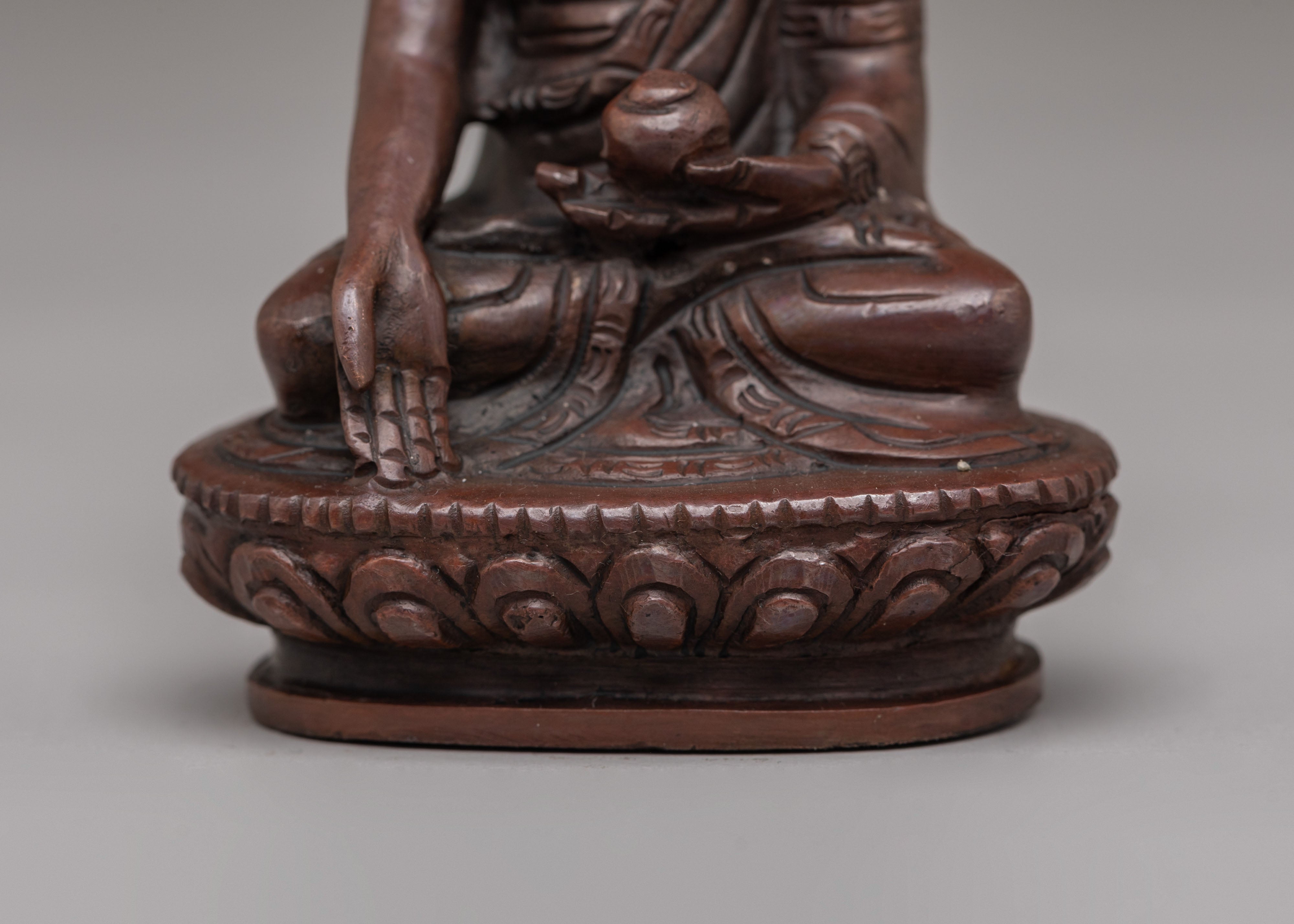 Handmade Ratnasambhava Buddhist Statue | Spiritual Decor