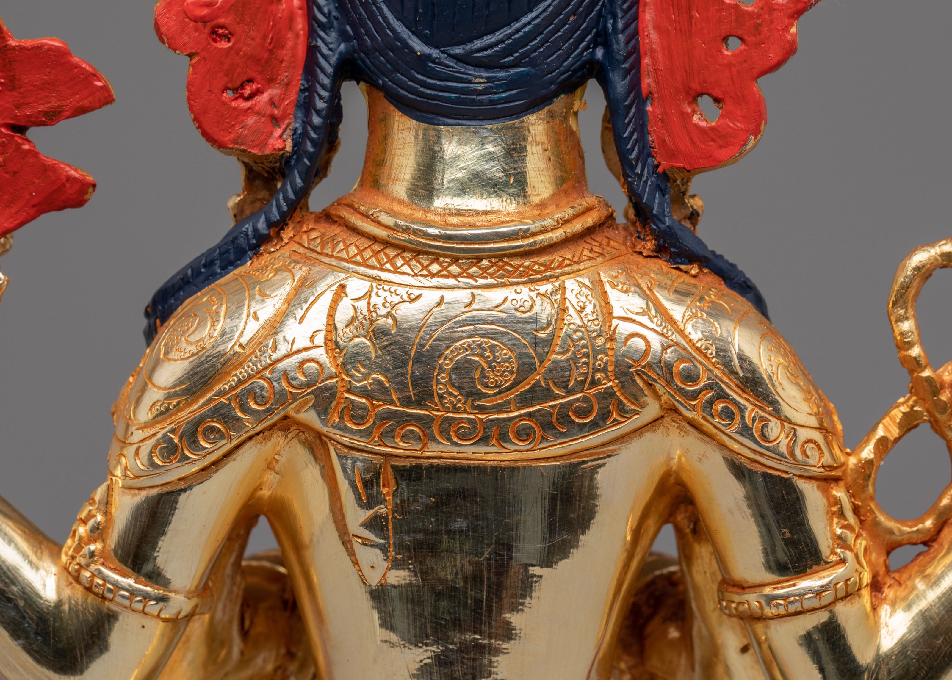 Buddhist Loving Compassion Chenrezig Statue | Bodhisattva of Mercy