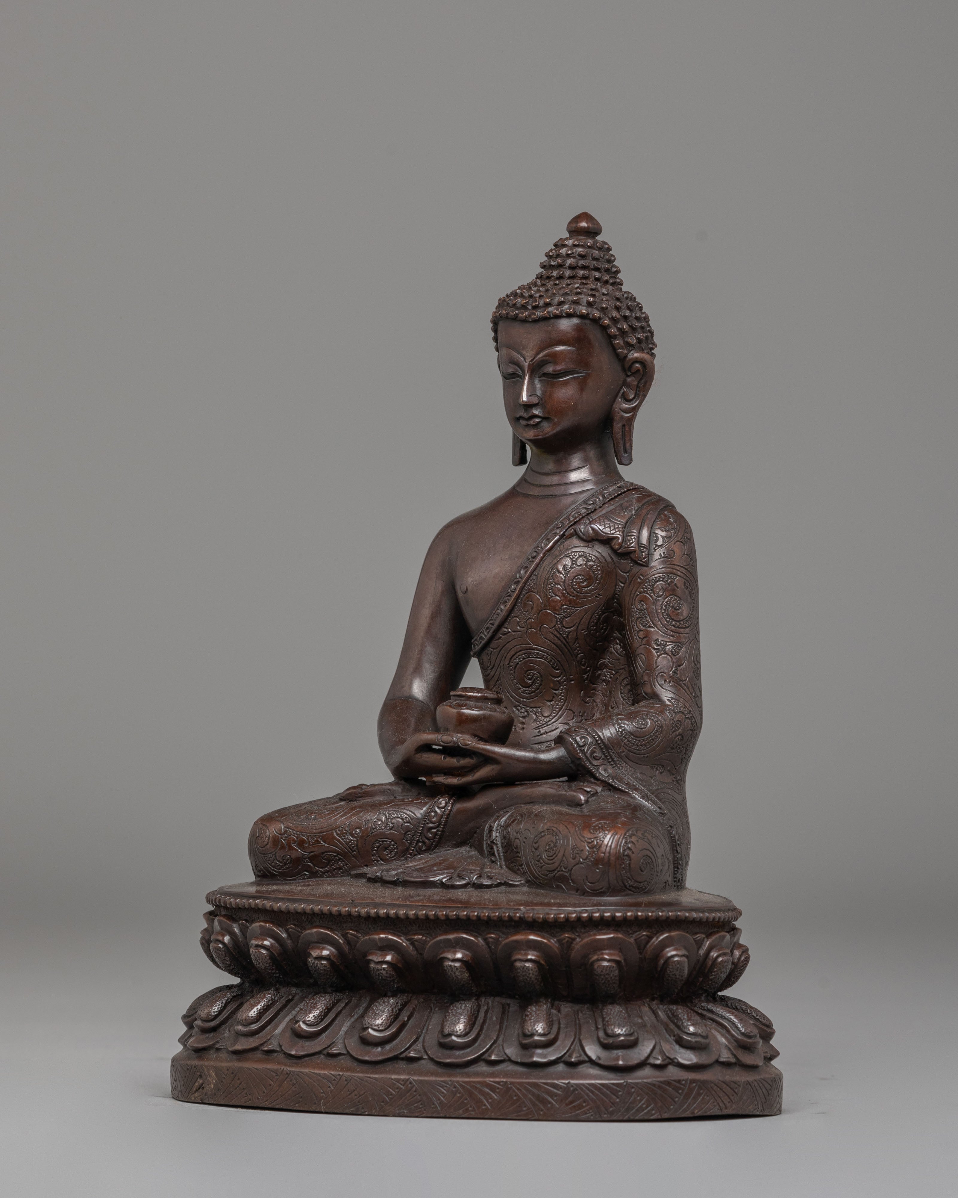 Amitabha Buddha Sculpture for Spirituality | Handmade in Nepal