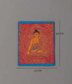 Handmade Gautam Buddha Thangka For Locket | Perfect Spiritual Gift
