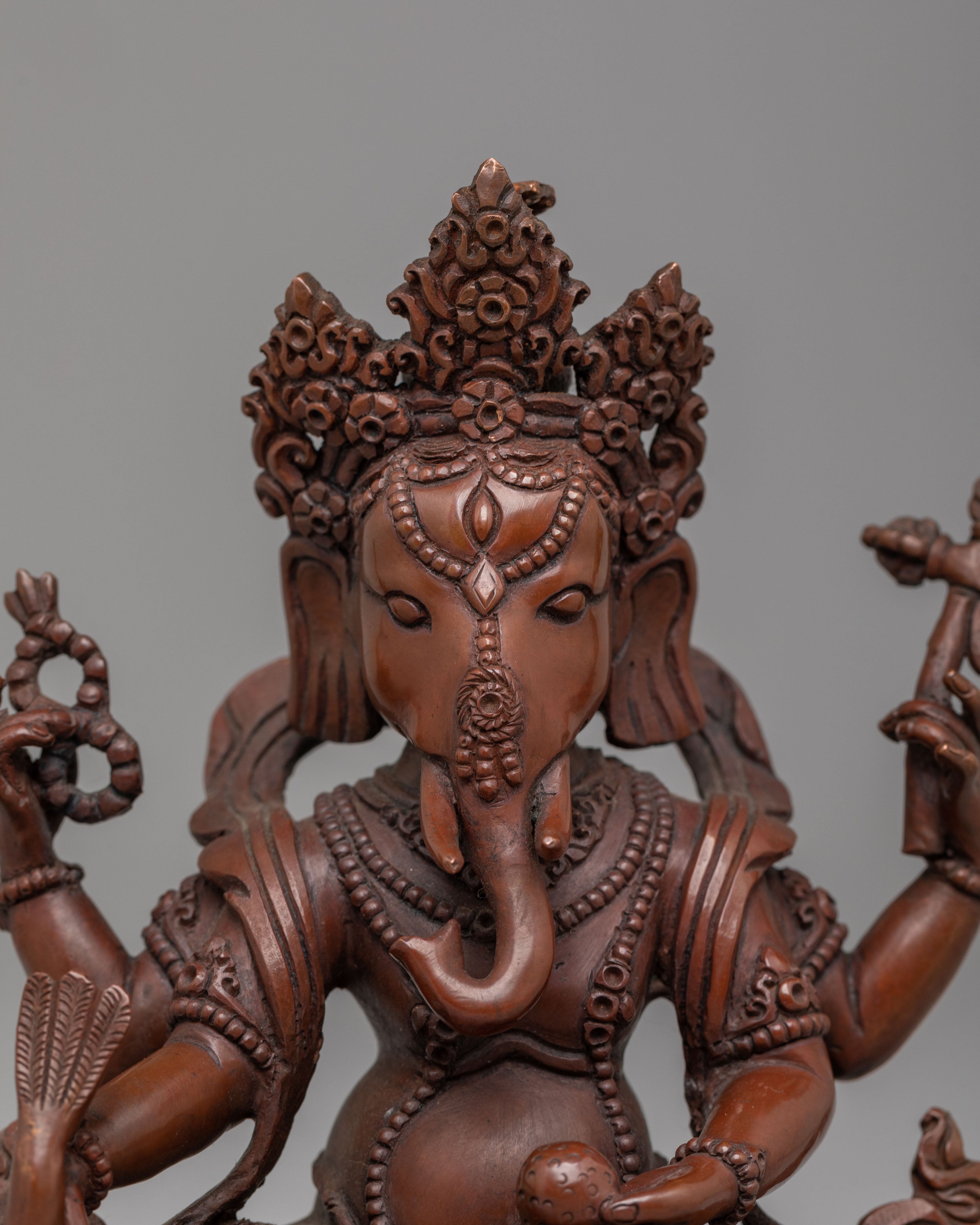 Sacred Hindu Deity Ganesh Statue | Spiritual Home Decor