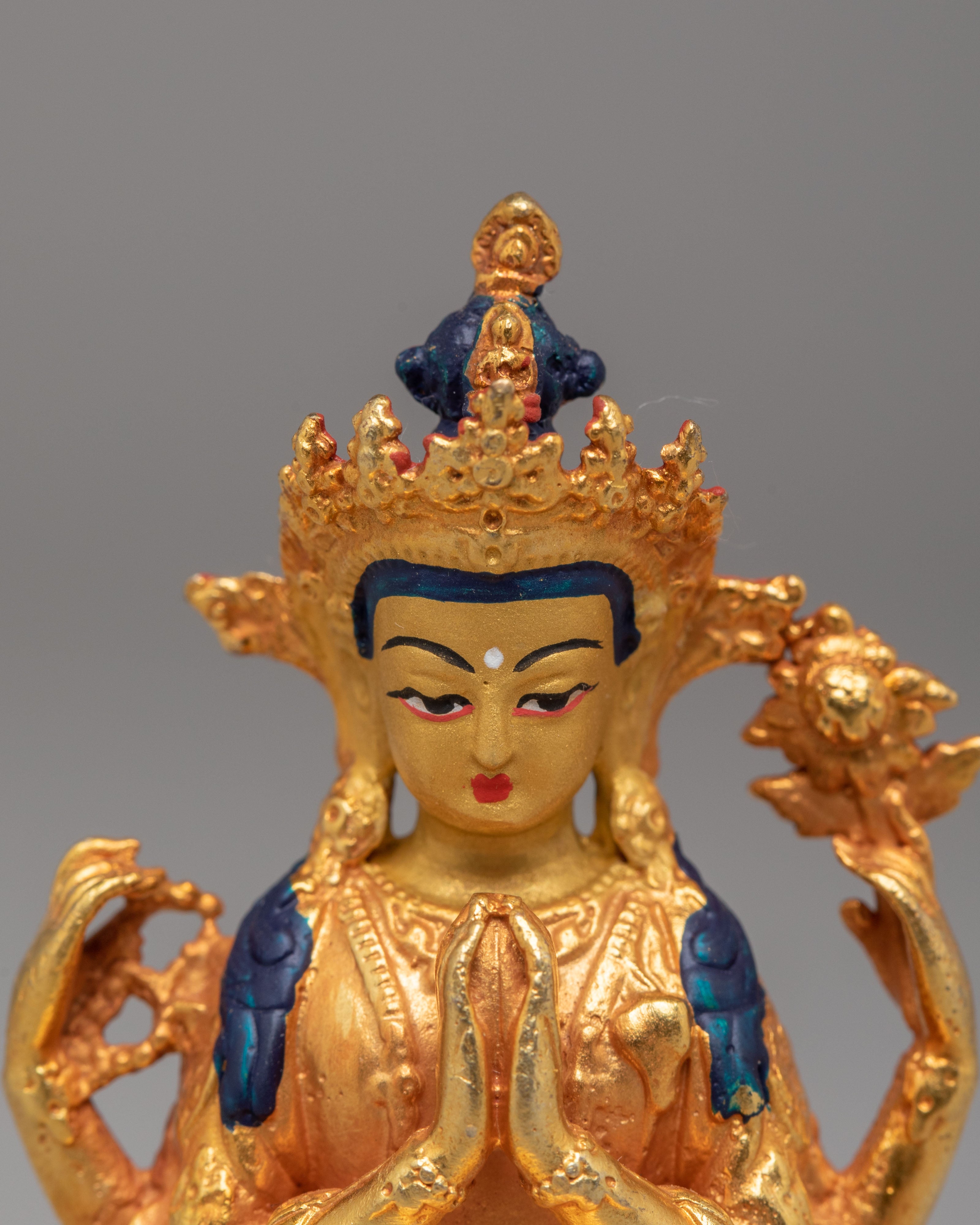Scared Chenrezig Avalokiteshvara Statue | Handcrafted Statue