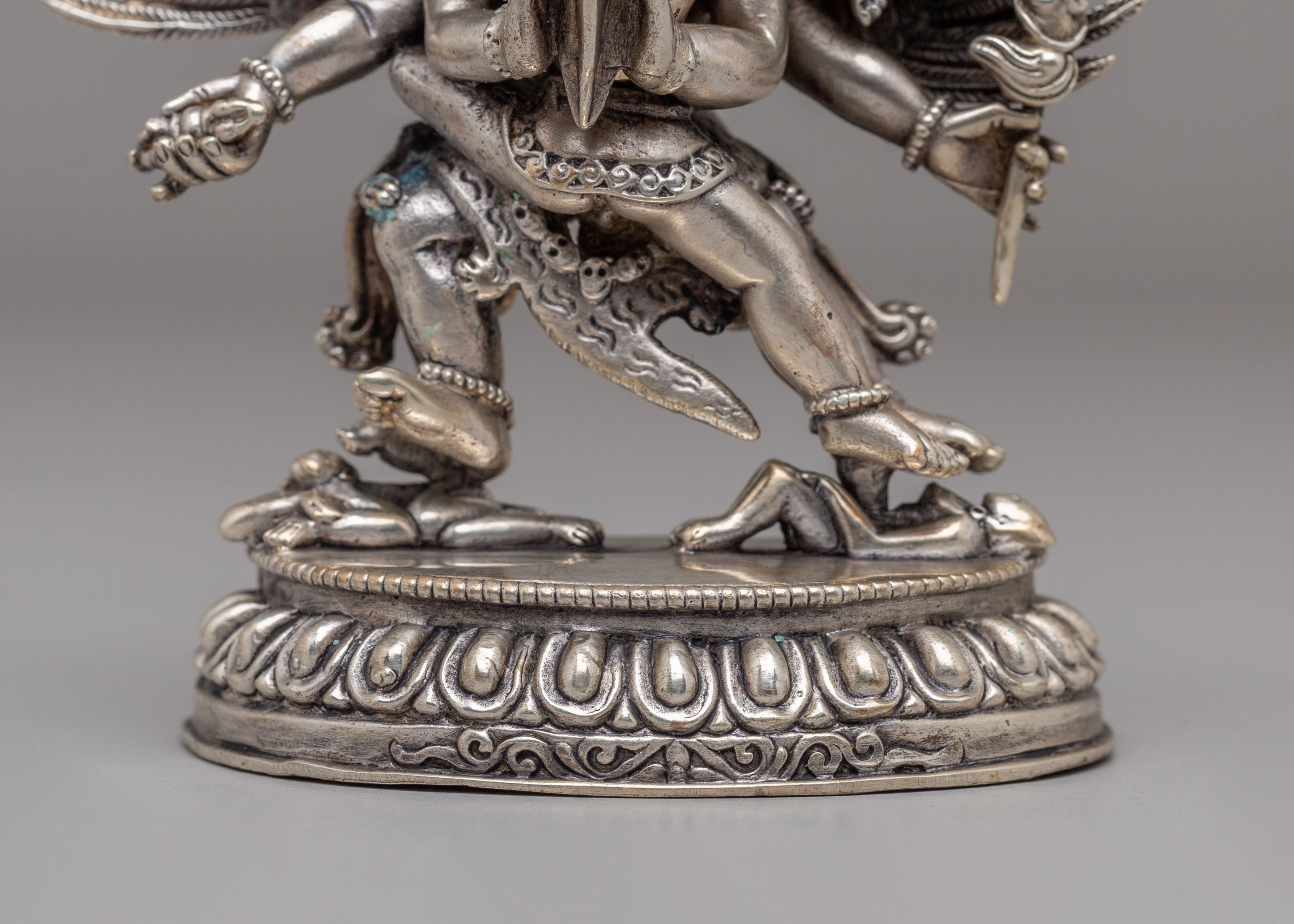 Sacred Himalayan Vajrakilaya Statue | Buddhist Tantric Deity