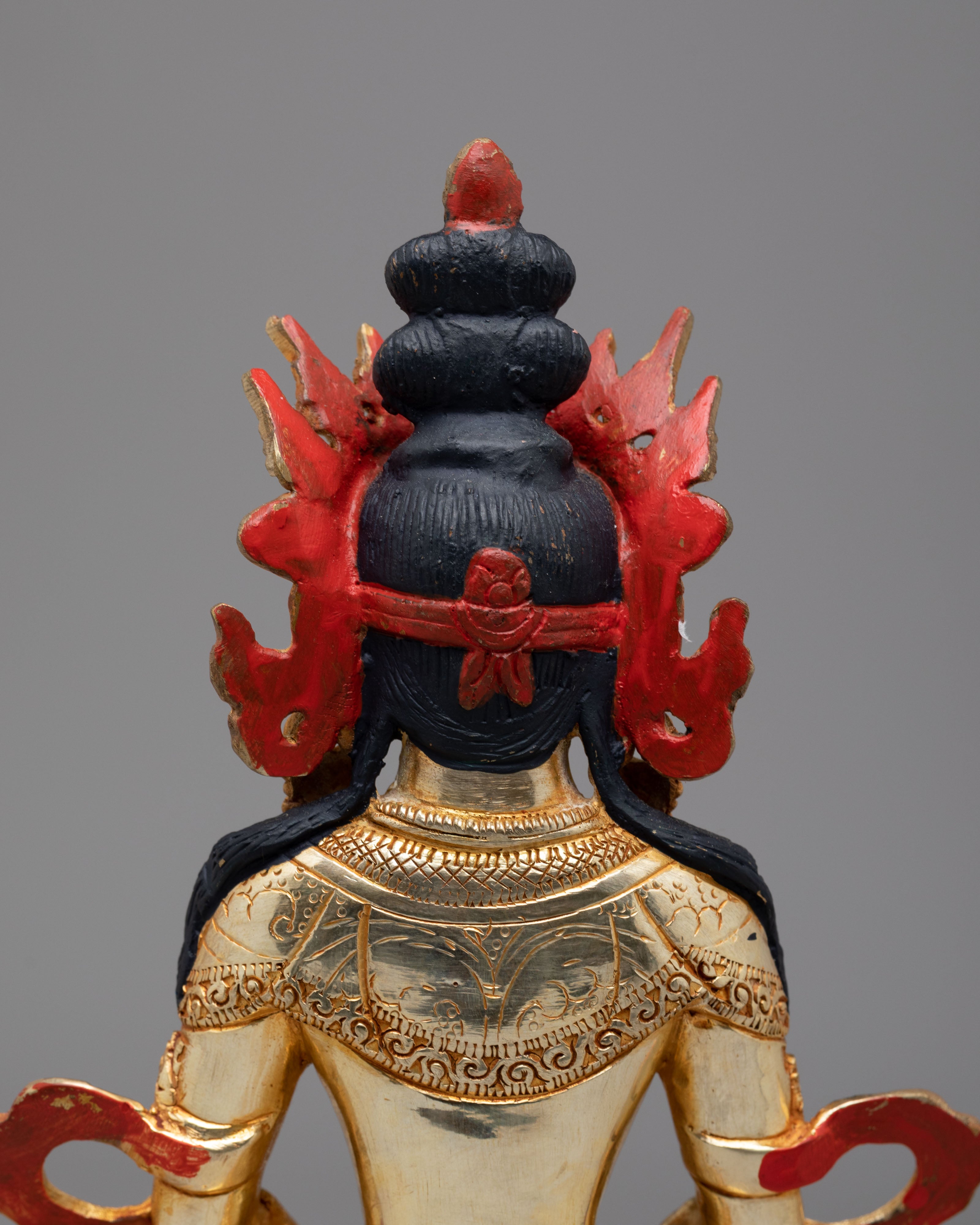 Longevity Amitayus Statue | Tibetan Buddha of Infinite Life
