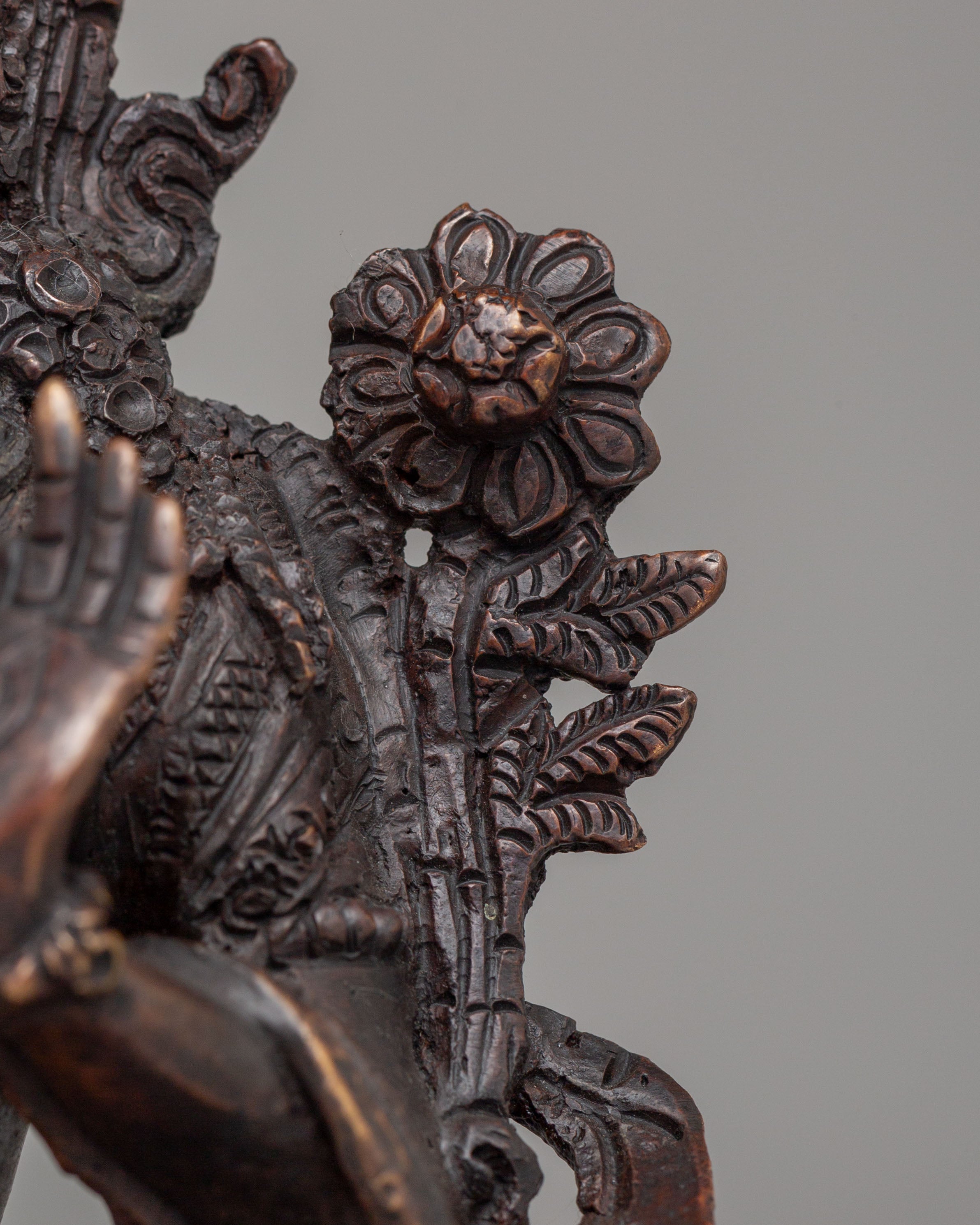 Sacred White Tara Deity Statue | Tibetan Long Life Deity