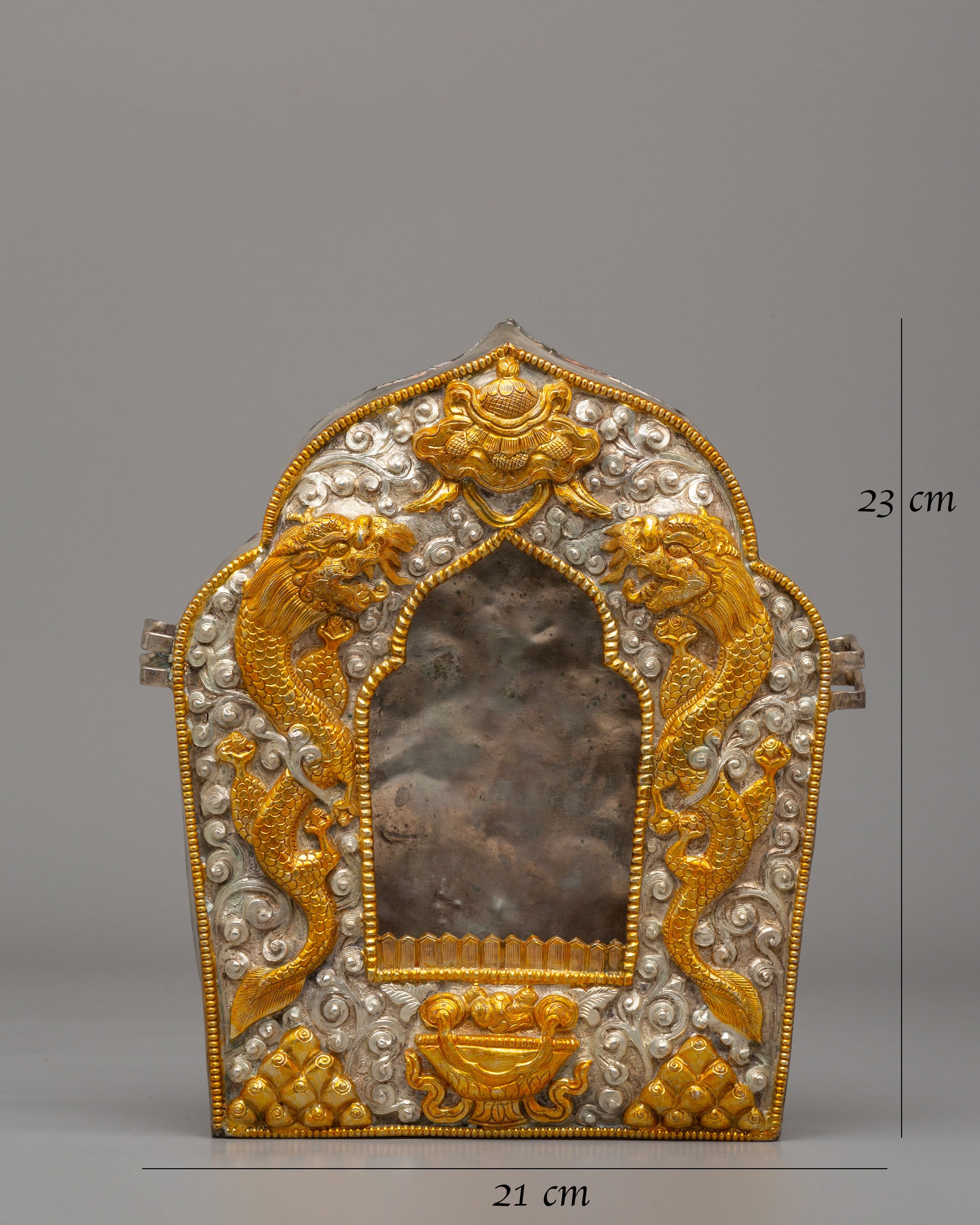 Himalayan Spiritual Ghau Box | Ritual Offering Box for Meditation