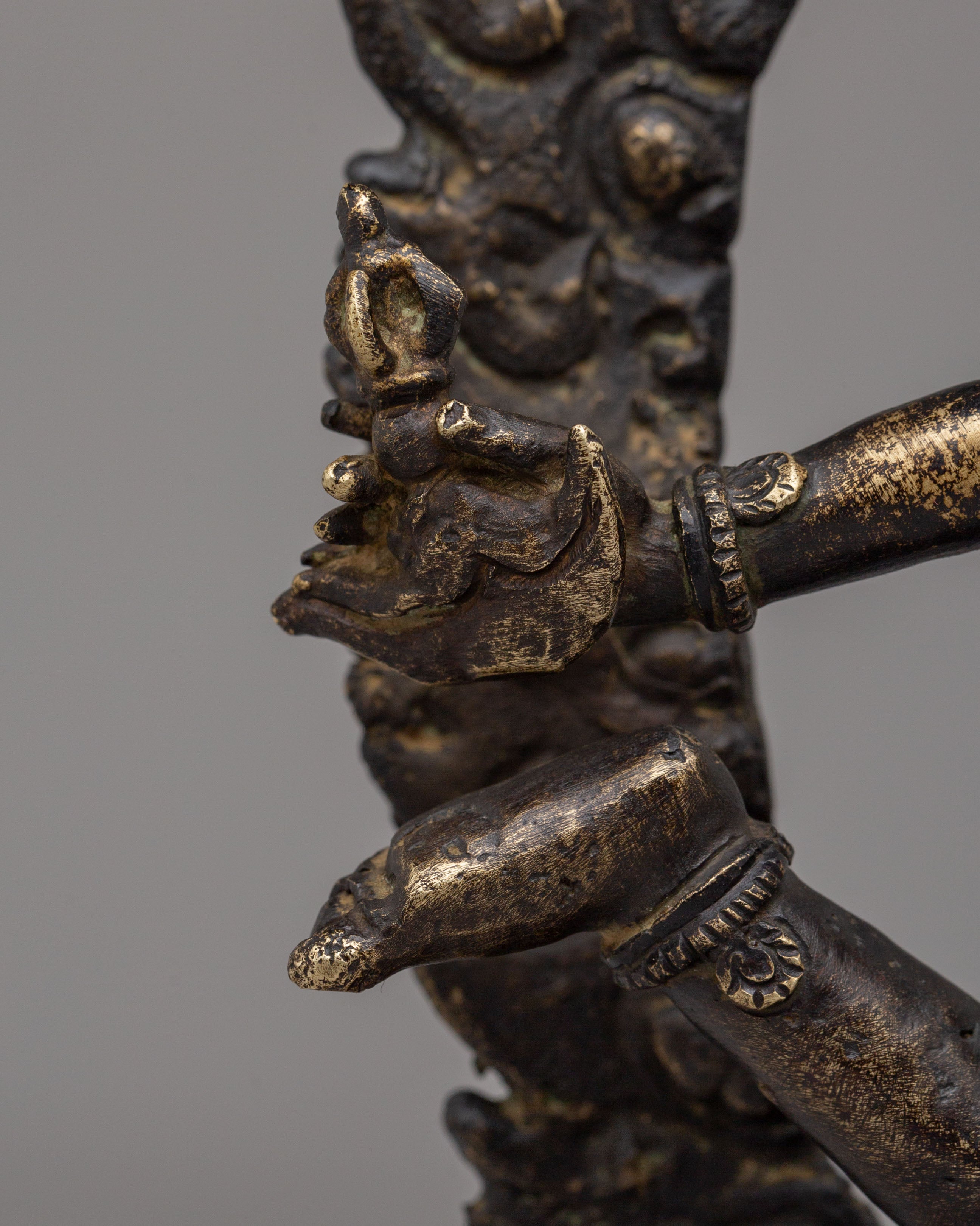 Sacred Tibetan Akash Yogini Statue | Bronze Vajrayogini Sculpture for Altar
