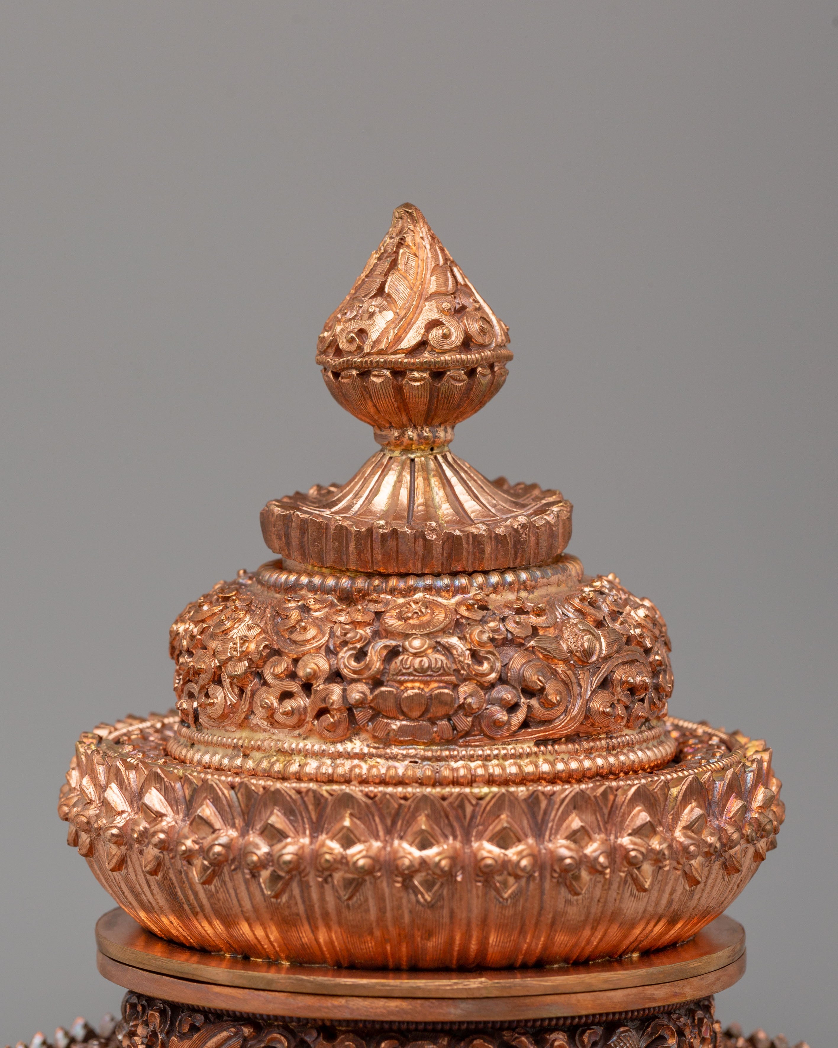 Handmade Dhupur Rice Pot | Tibetan Buddhist Ritual Vessel