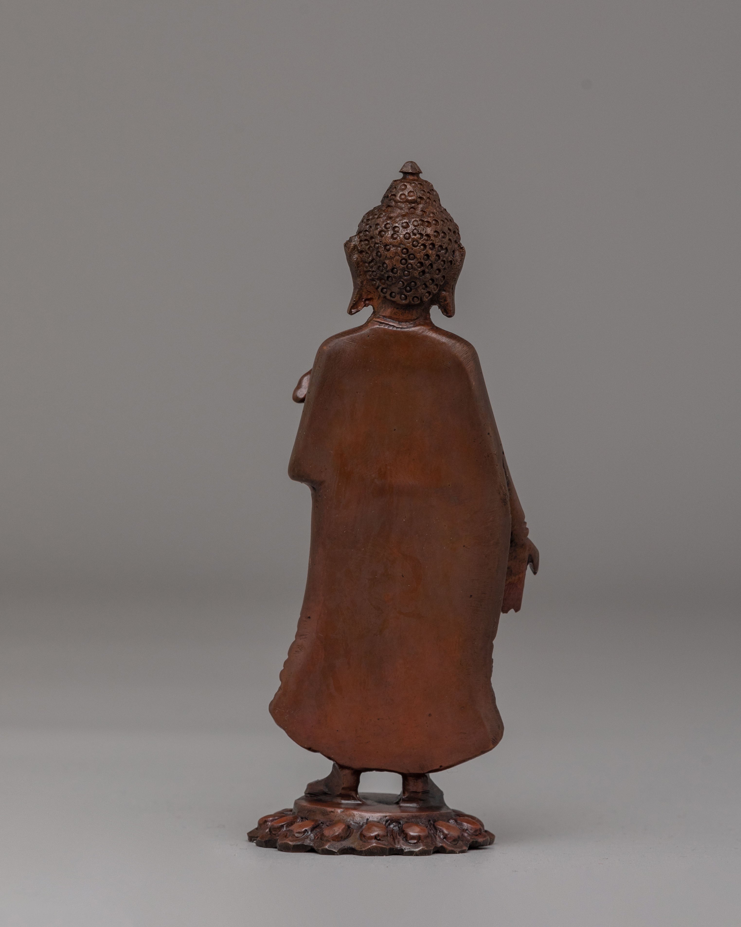 Spiritual Dipankara Buddha Statue | Oxidized Copper Body