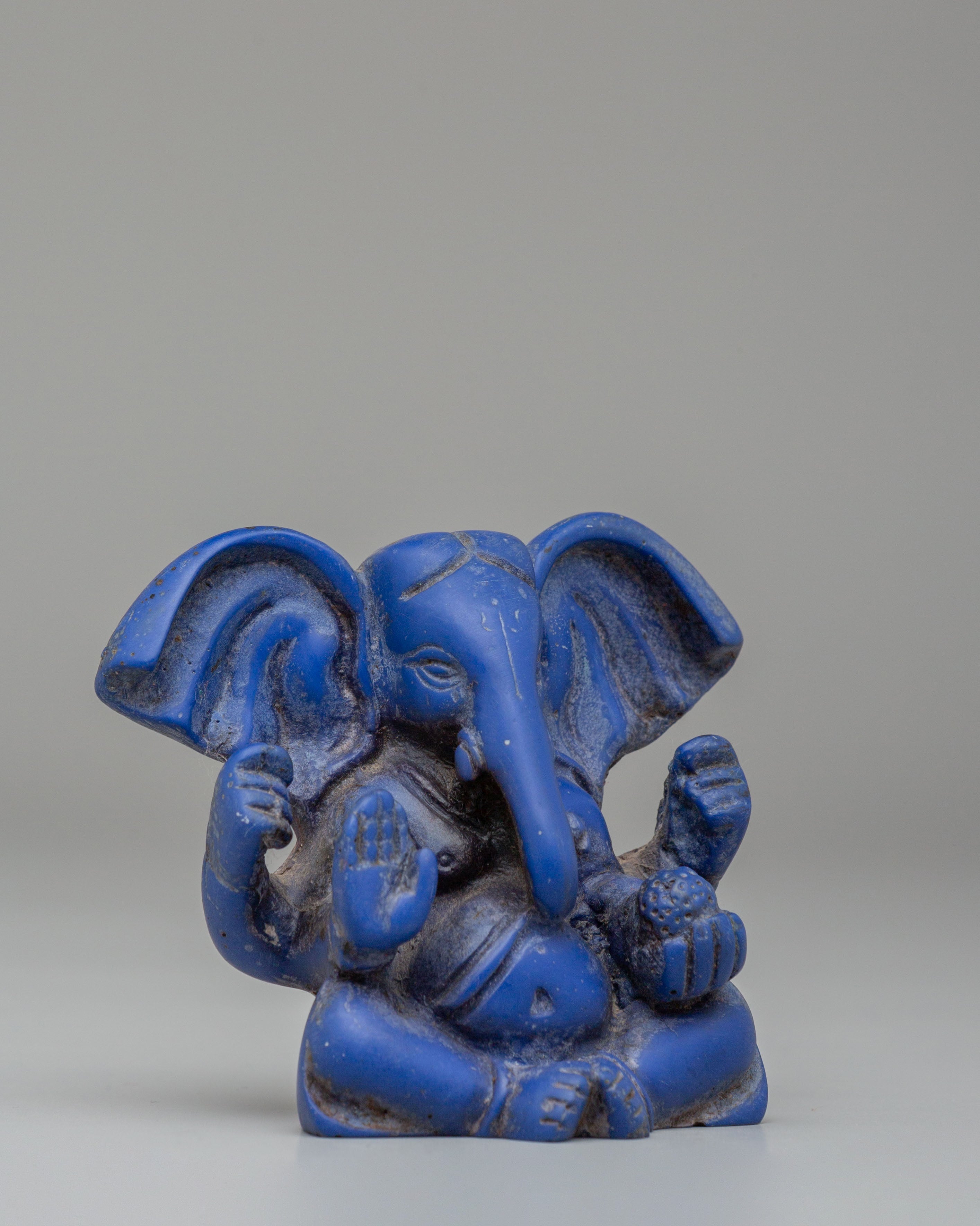 Handmade Ganesha Statue | Lord Ganesh Idol for Home Temple
