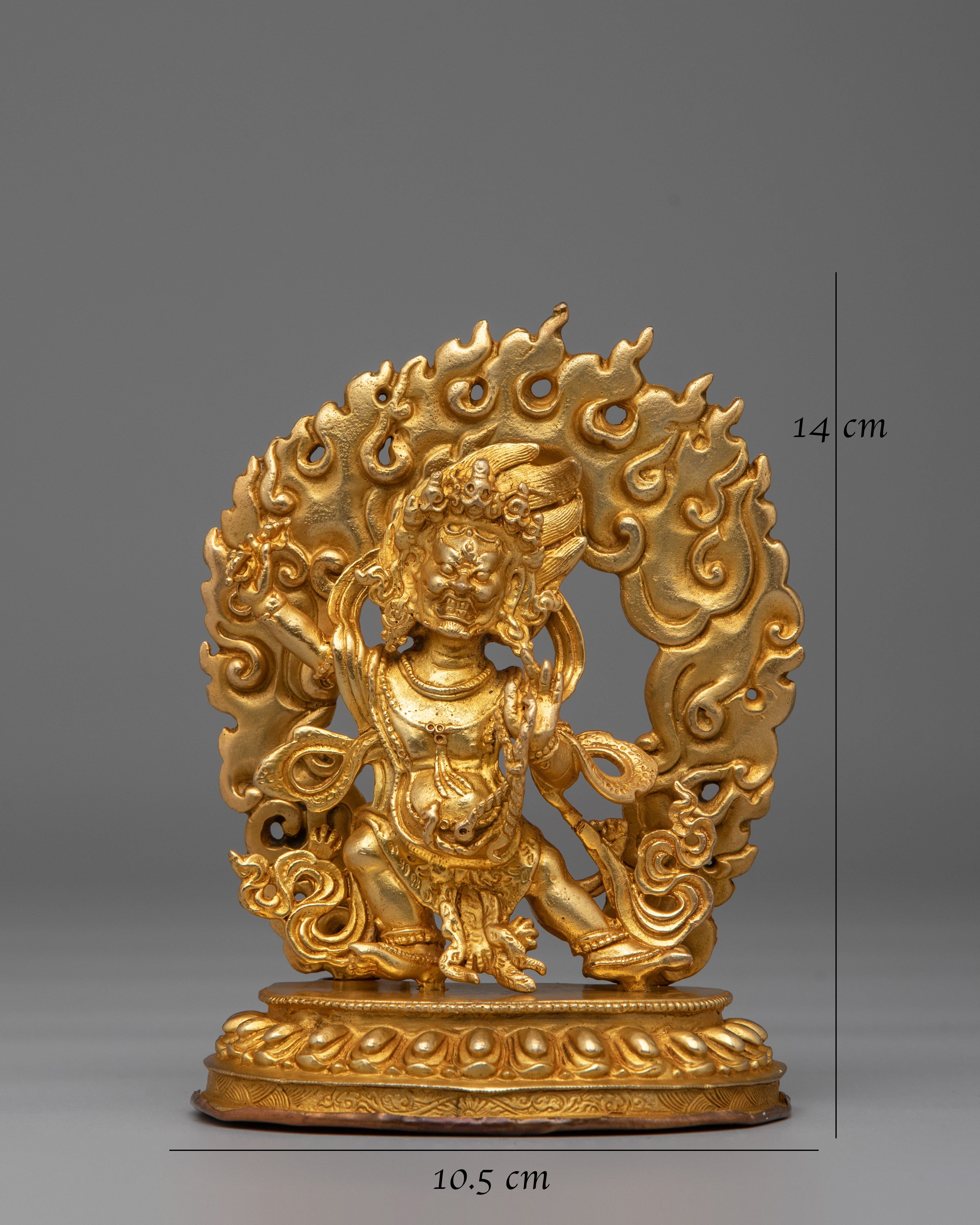 Himalayan Vajrapani Statue | Buddhist Protector Deity