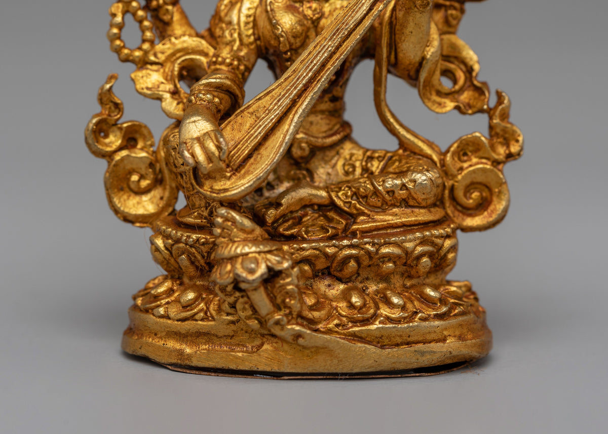 Handmade Divine Saraswati Statue | Goddess of Knowledge & Music