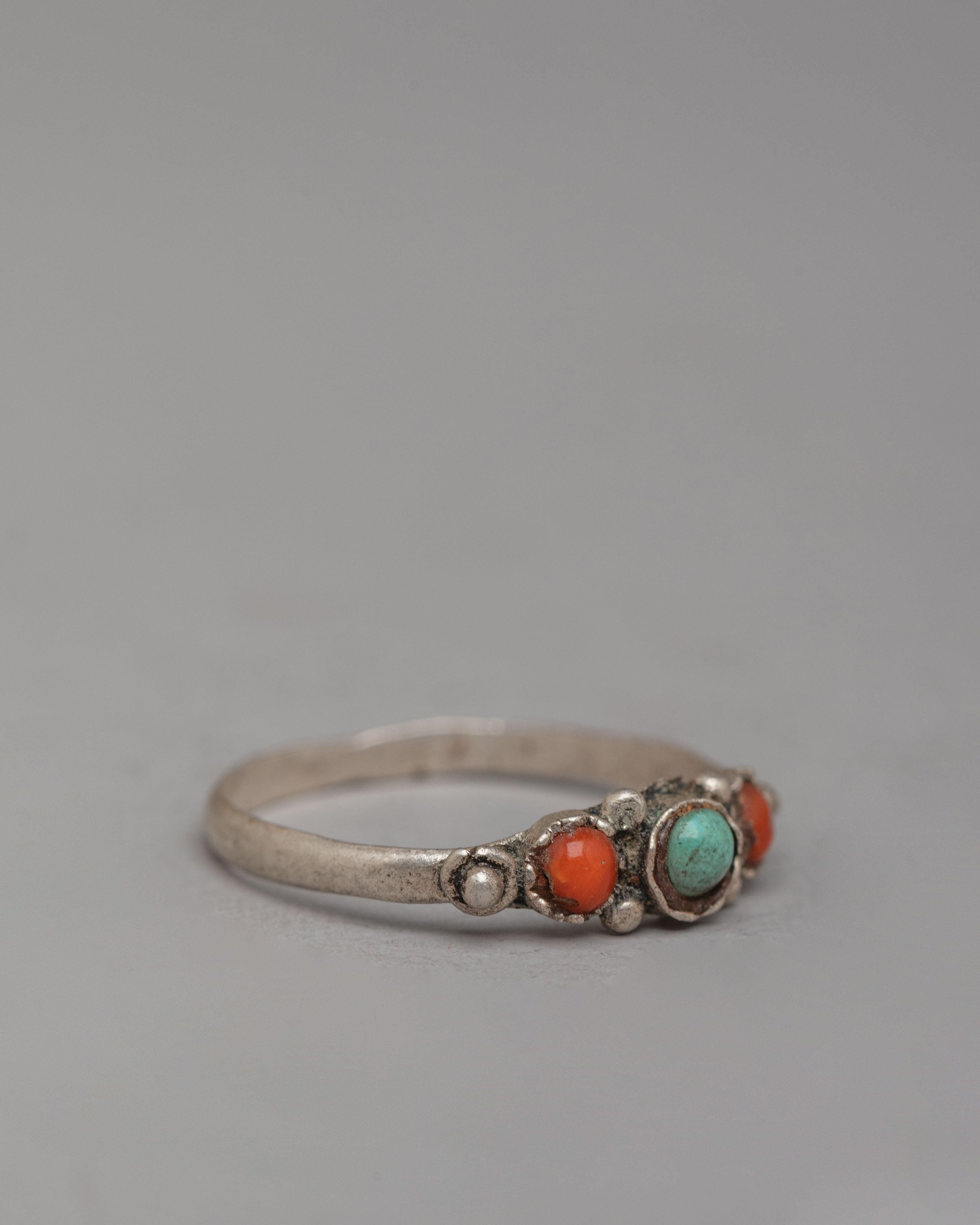 Spiritual Art Ring Set | Handmade Jewelry for Daily Wear