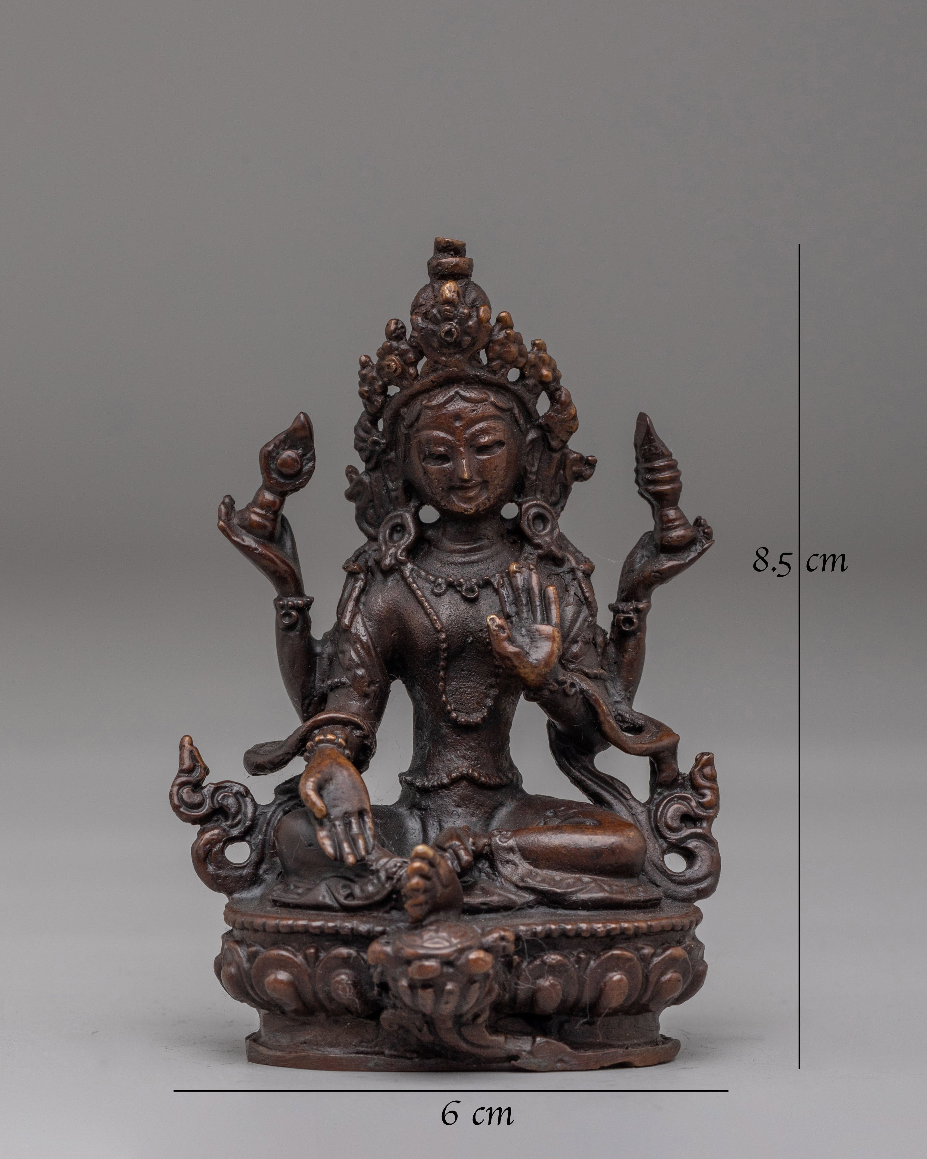 Divine Laxmi Goddess Statue | Hindu Deity Figurine