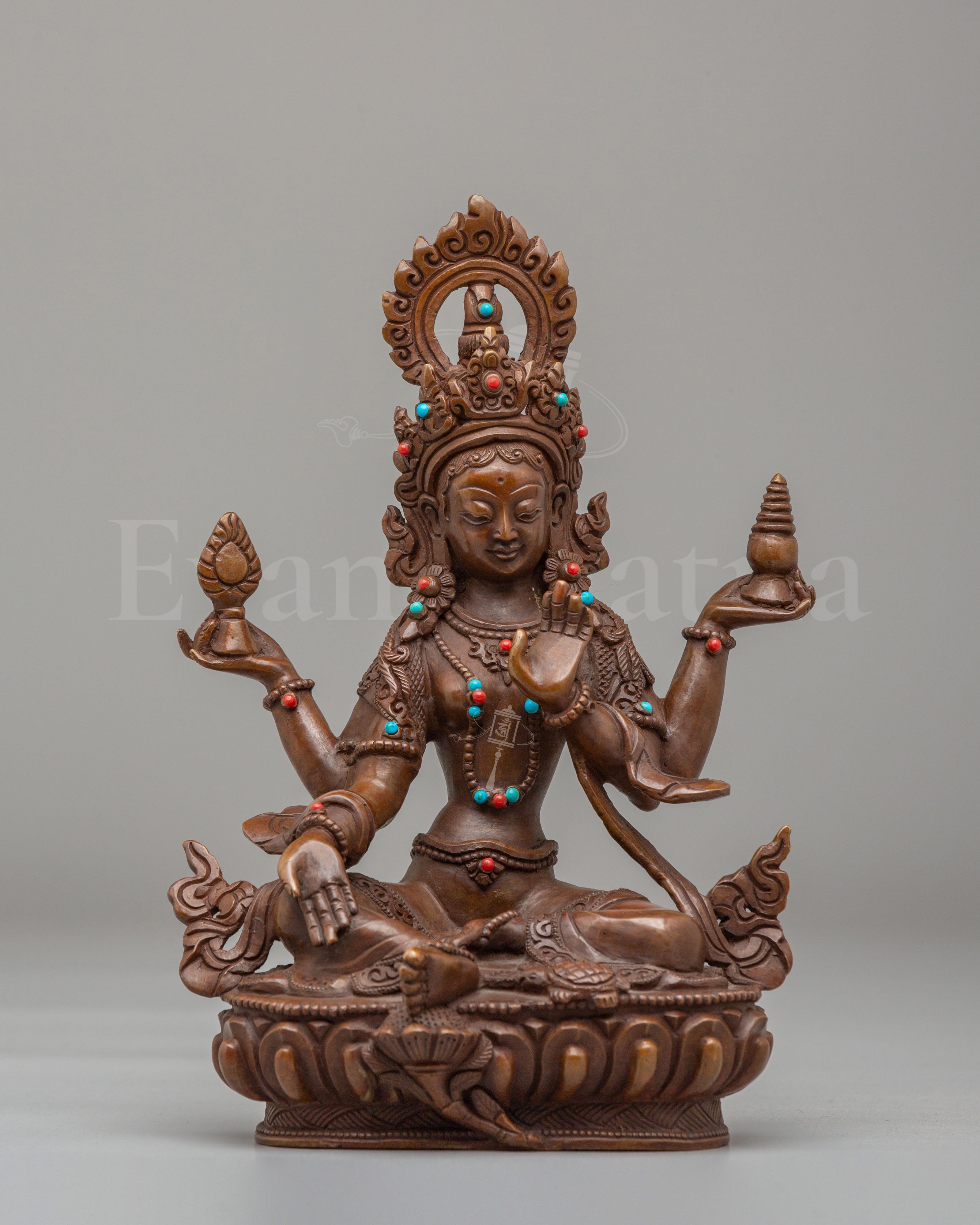 Lakshmi Wealth Goddess Sculpture