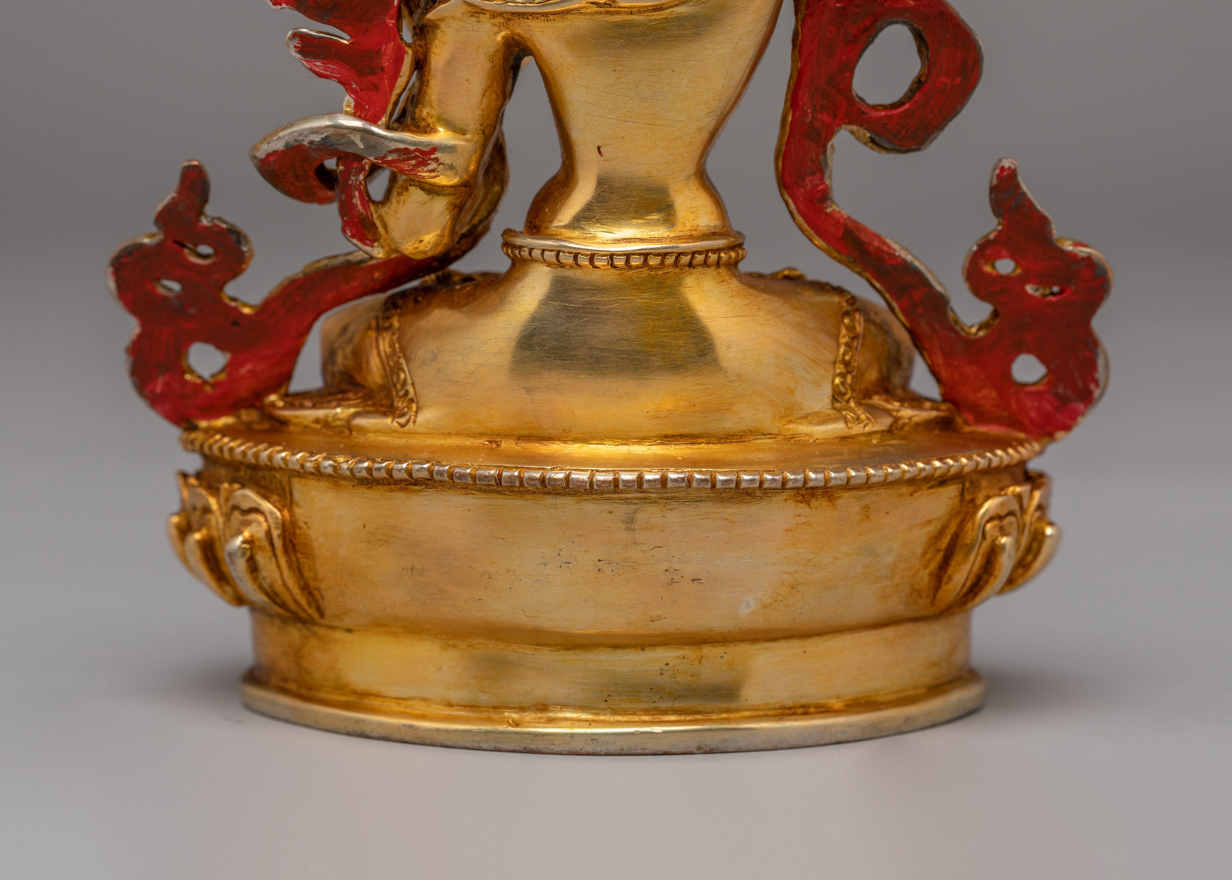 Spiritual Manjushri Bodhisattva Statue | Meditation and Altar Decor
