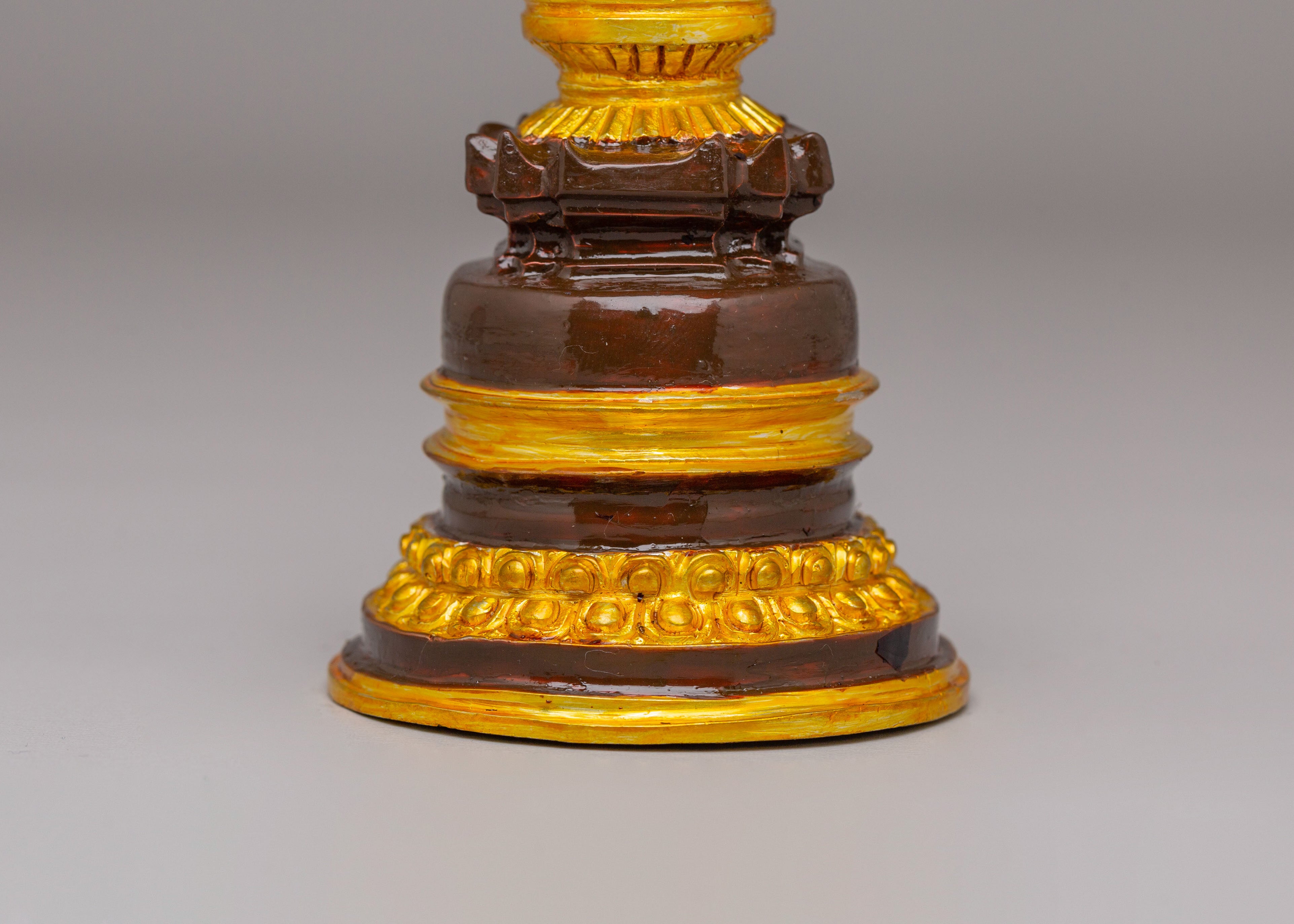 Sacred Kadampa Stupa | Tibetan Buddhist Stupa for Meditation and Altar Decor