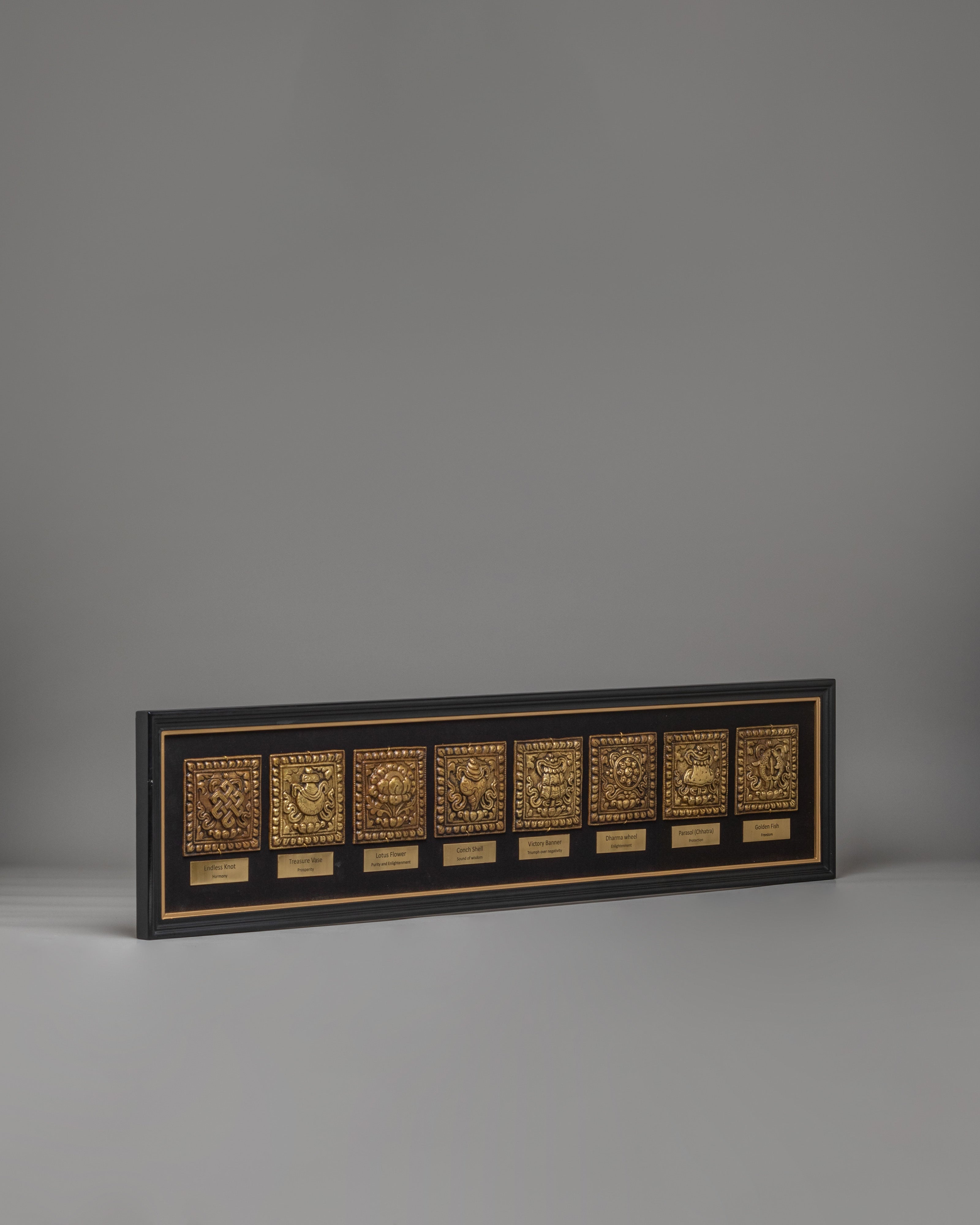 Traditional Spiritual Auspicious Symbol Wall Hanging | Perfect for Meditation