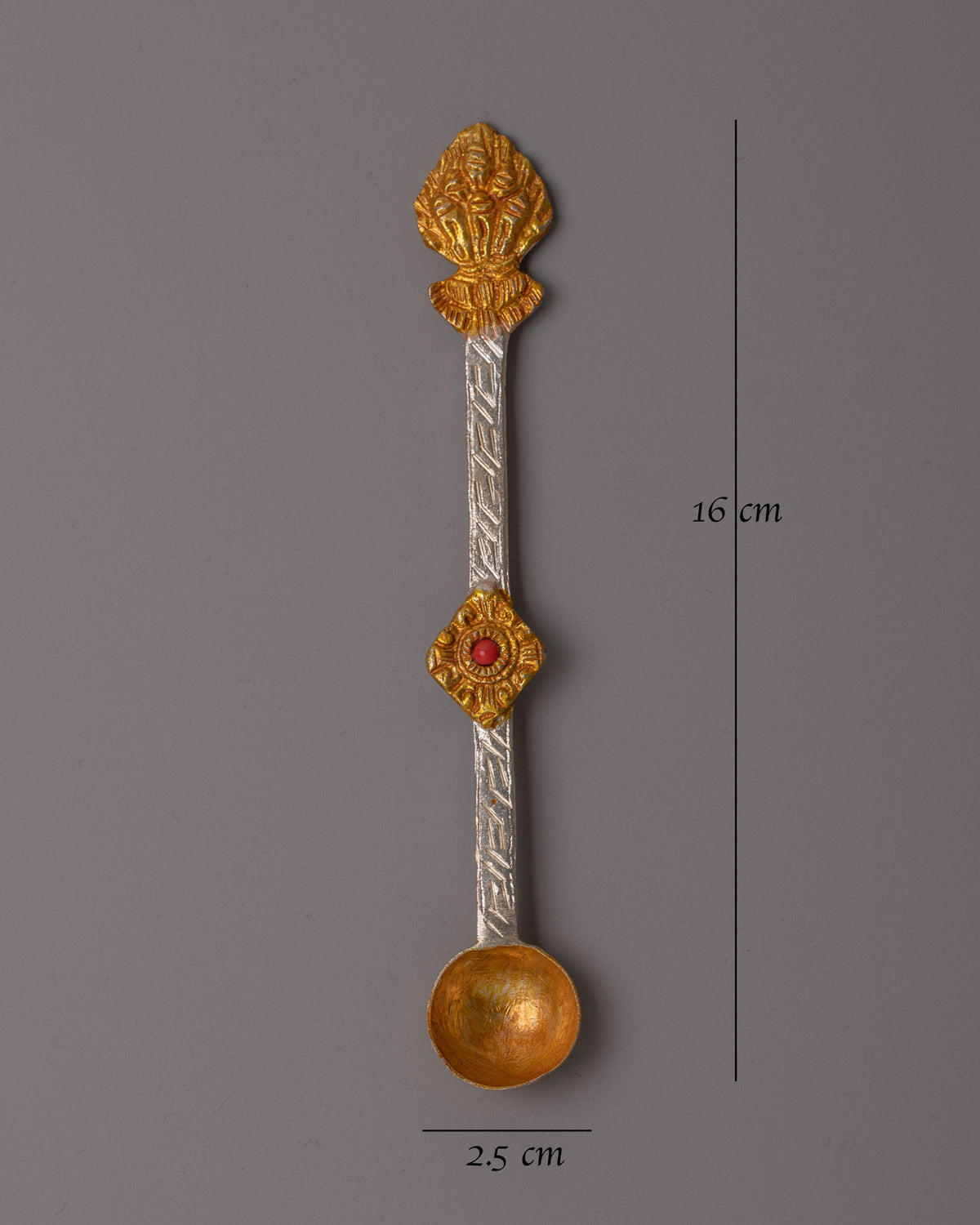 Tibetan Altar Spoon Set | Himalayan Ritual Collection