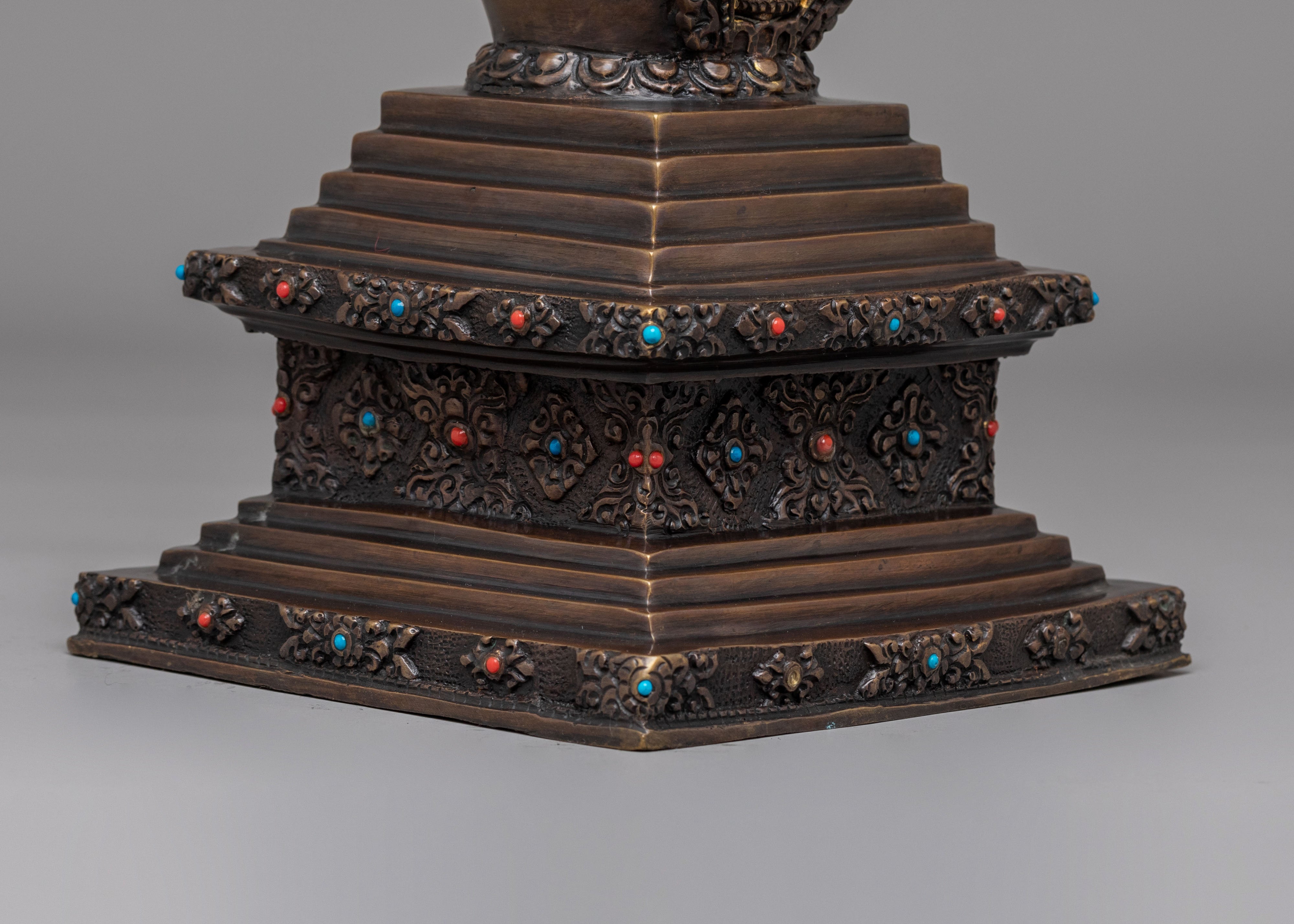 Buddhist Altar Stupa of Enlightenment | Himalayan Sacred Decor