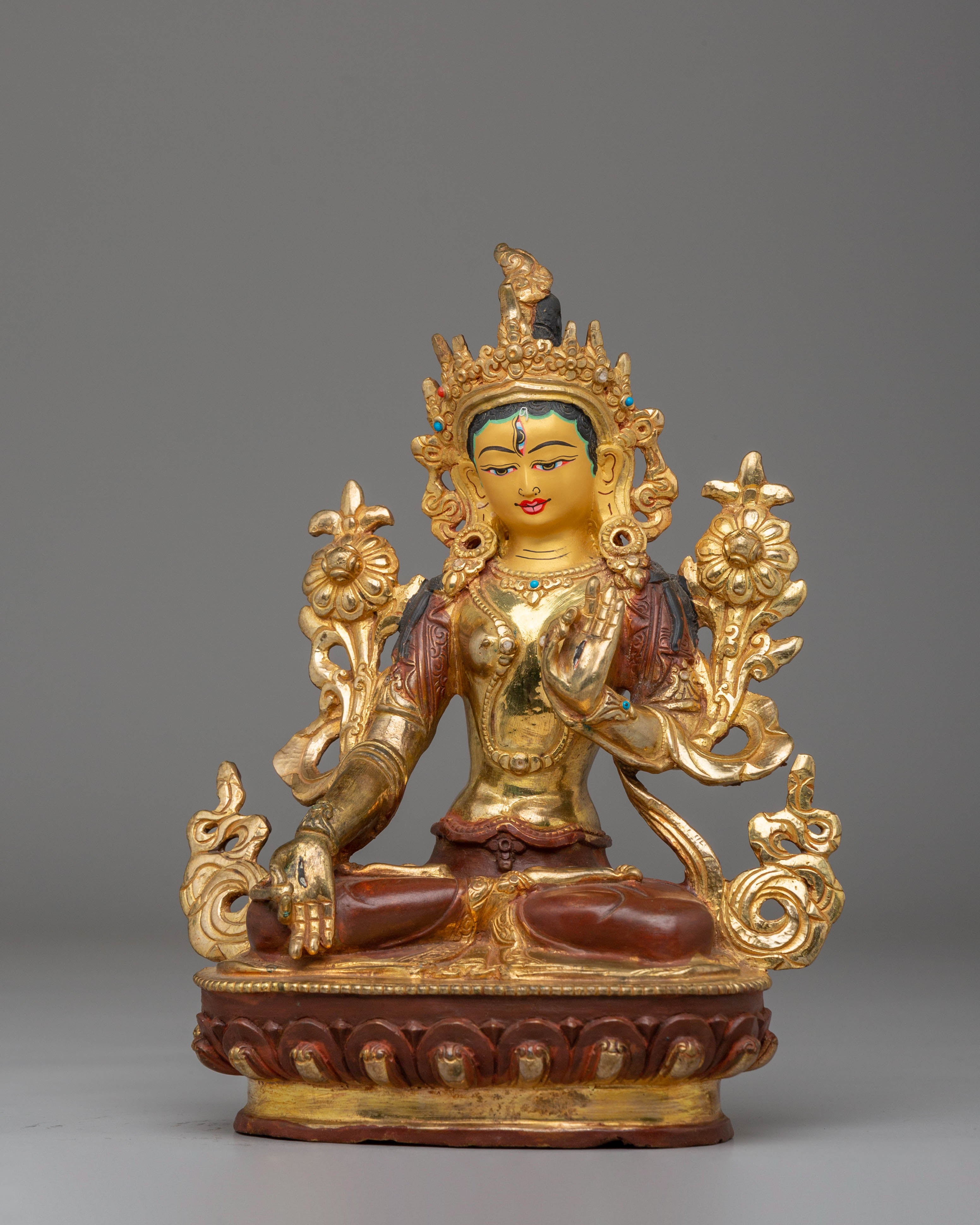 Handmade Statue of White Tara | Mother of Liberation