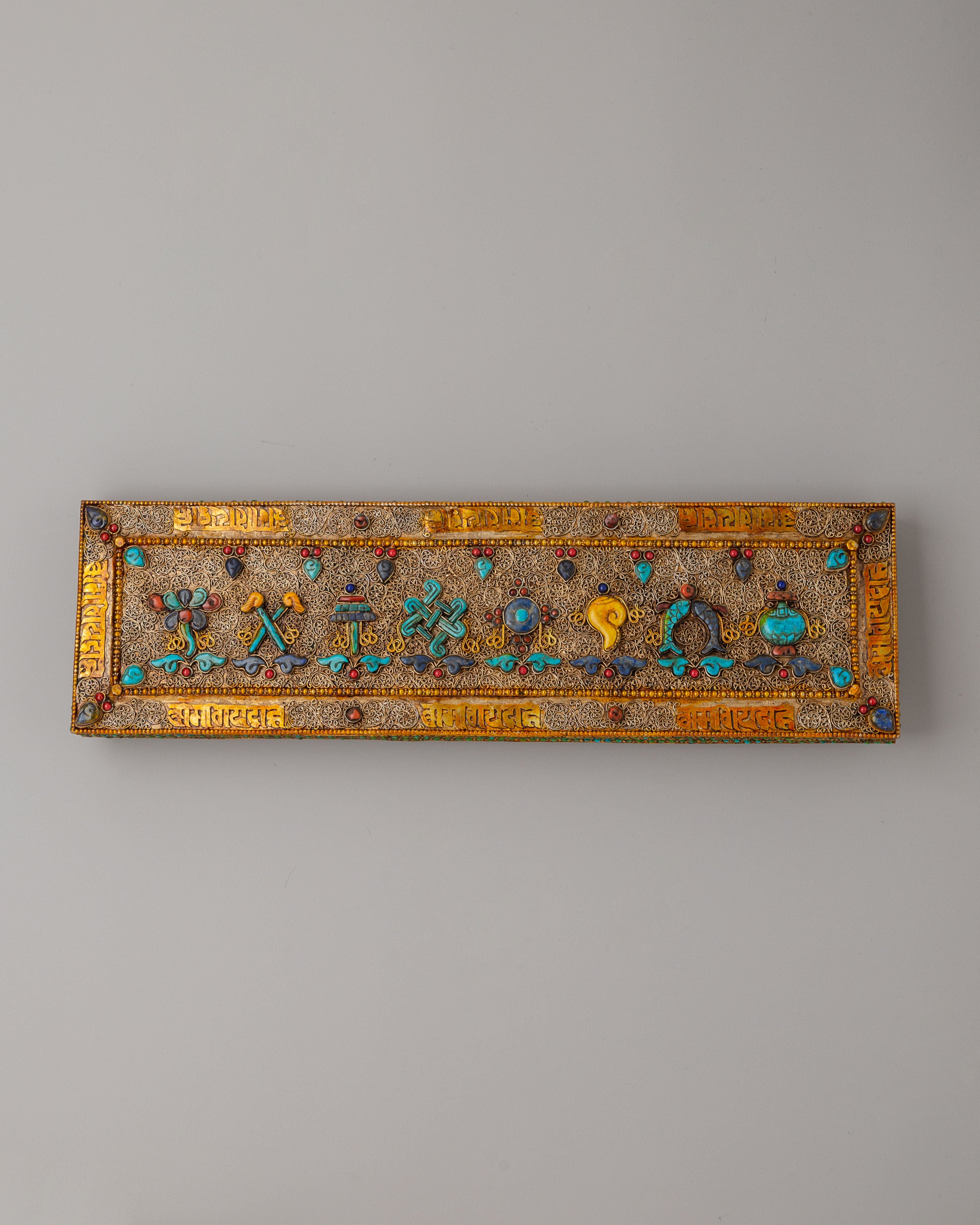 Five Dhyani Buddha Book | Tibetan Buddhist Manuscript