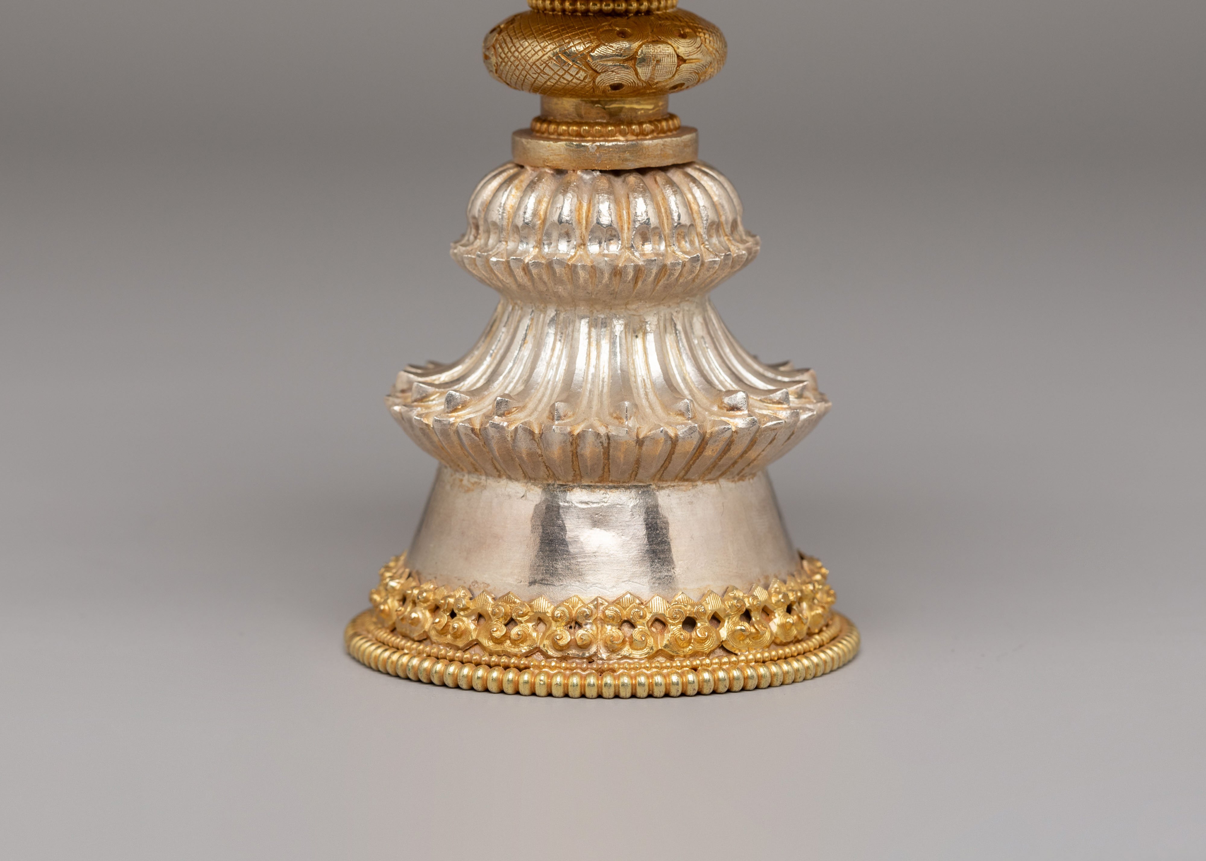 Himalayan Butter Lamp For Altar | Handmade Buddhist Ritual Lamp