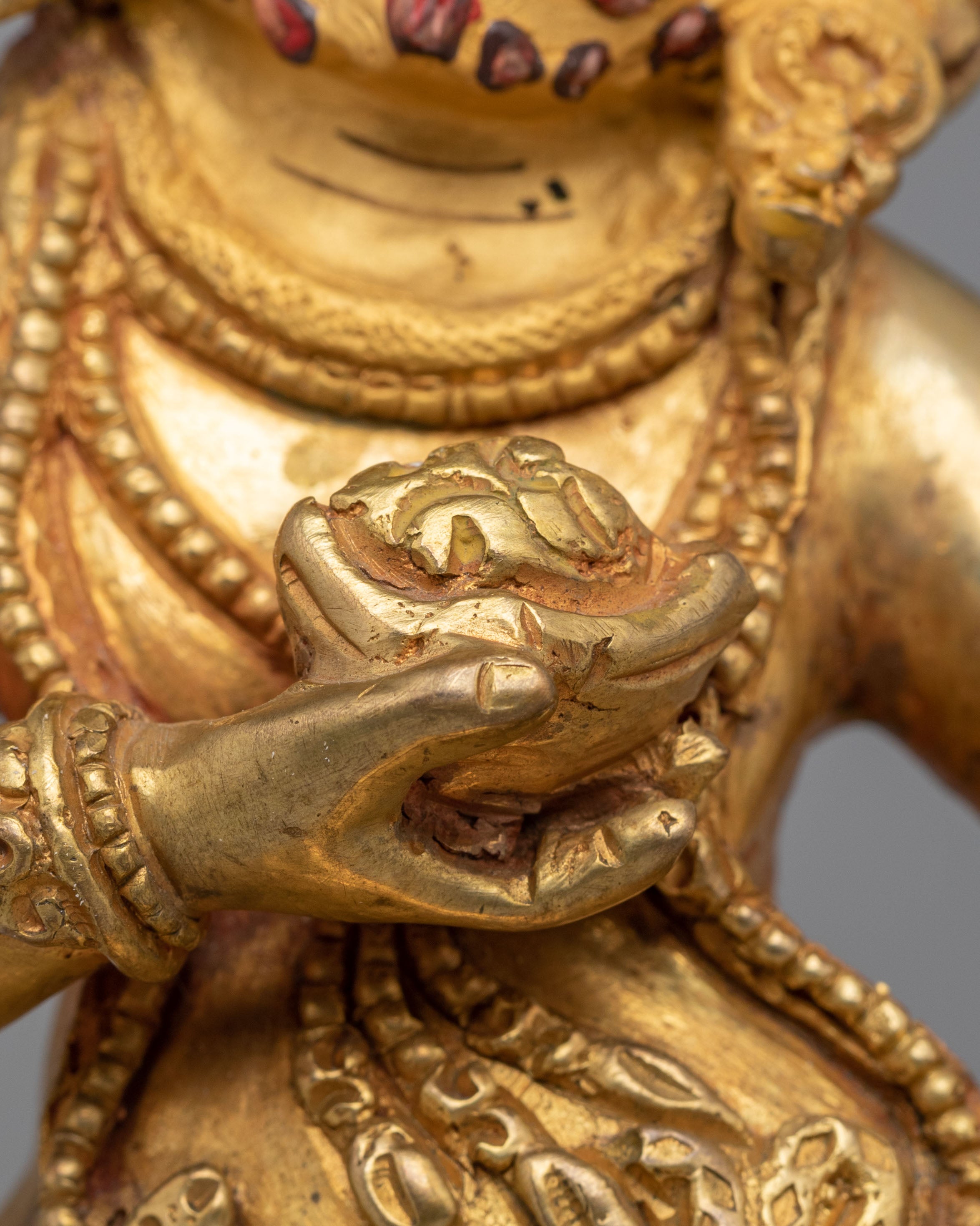 Tibetan Black Dzambhala Deity Statue | Symbol of Wealth and Prosperity