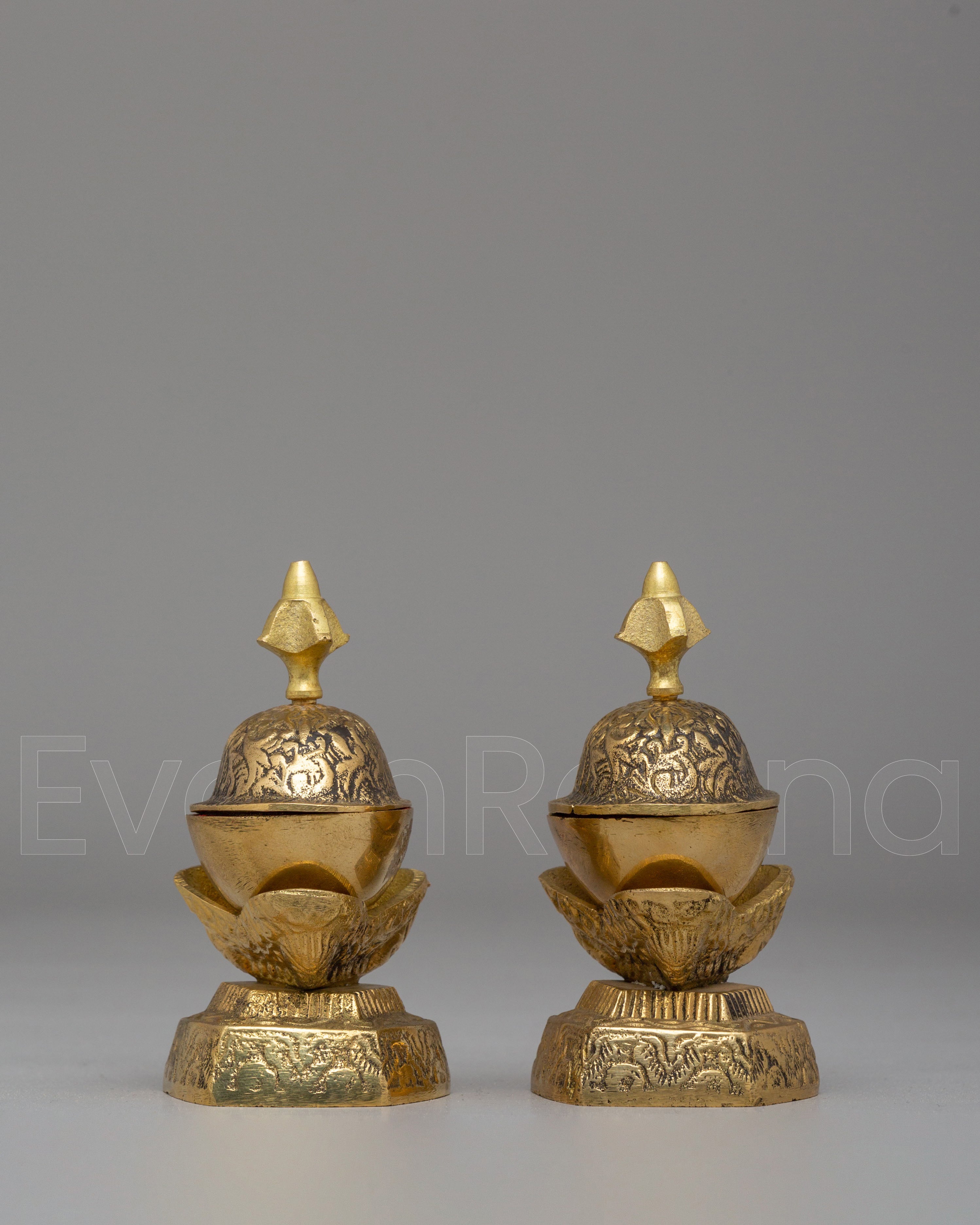 Sacred Buddhist Kapala Set for Altar