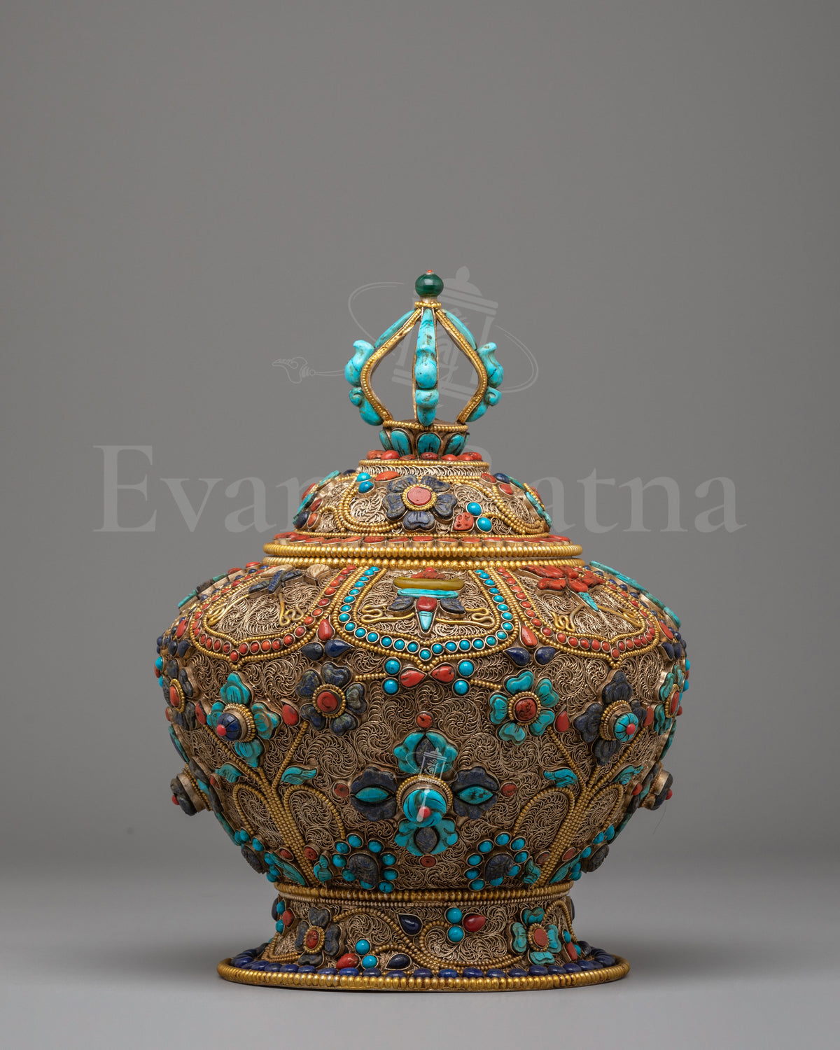 Buddhist Shrine Rice Pot 