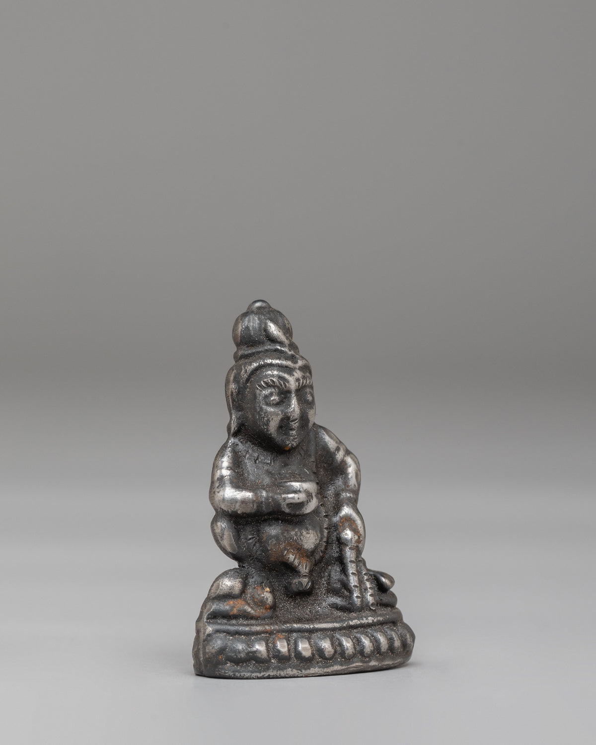 Wealth Deity Black Dzambhala Statue | Handcrafted bronze Sculpture