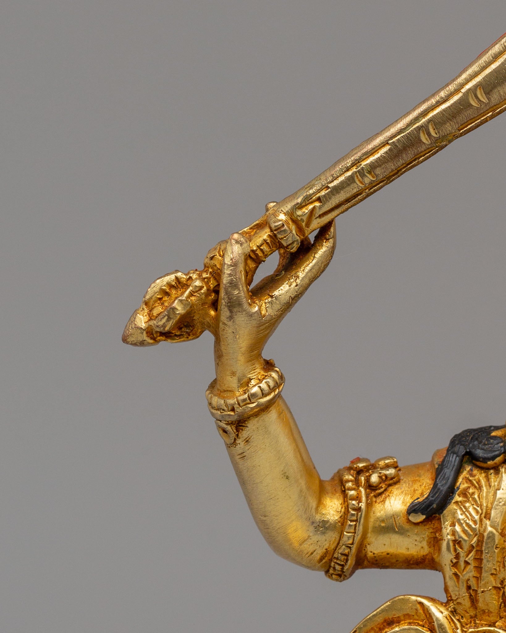 Sacred Bodhisattva Manjushri Statue | Wisdom Sculpture