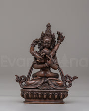 Vajradhara With Consort Statue
