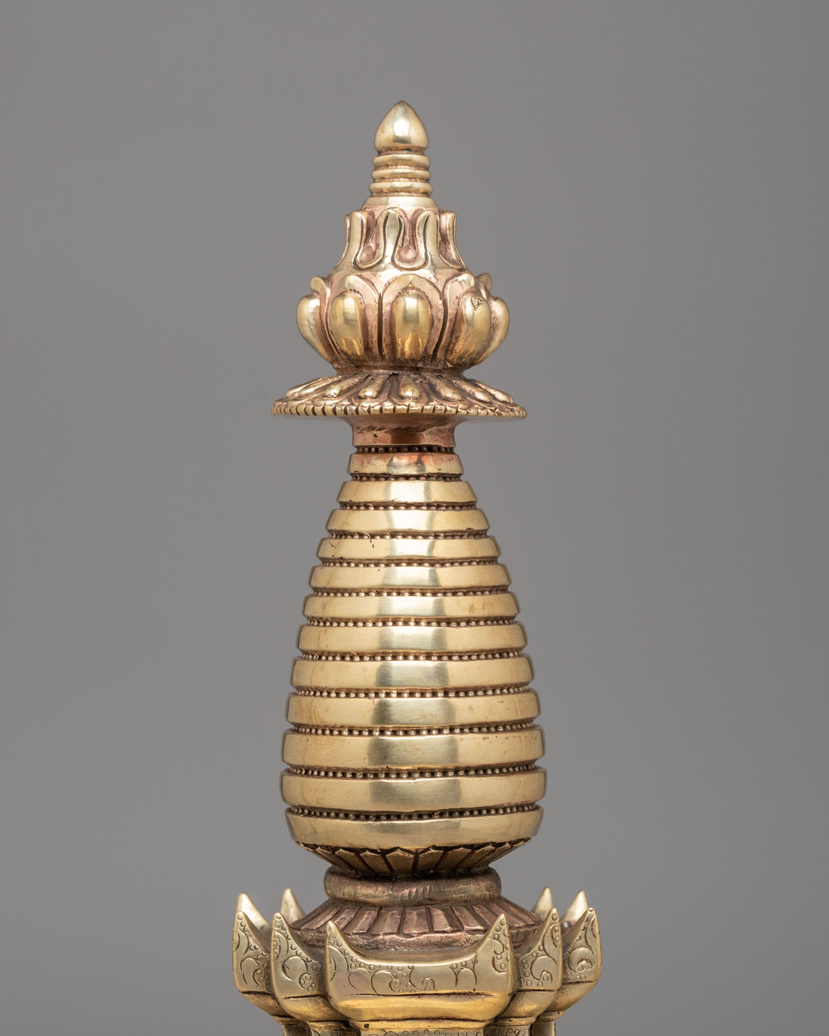 Buddhist Shrine Kadampa Stupa | Sacred Tibetan Stupa for Altar Decor