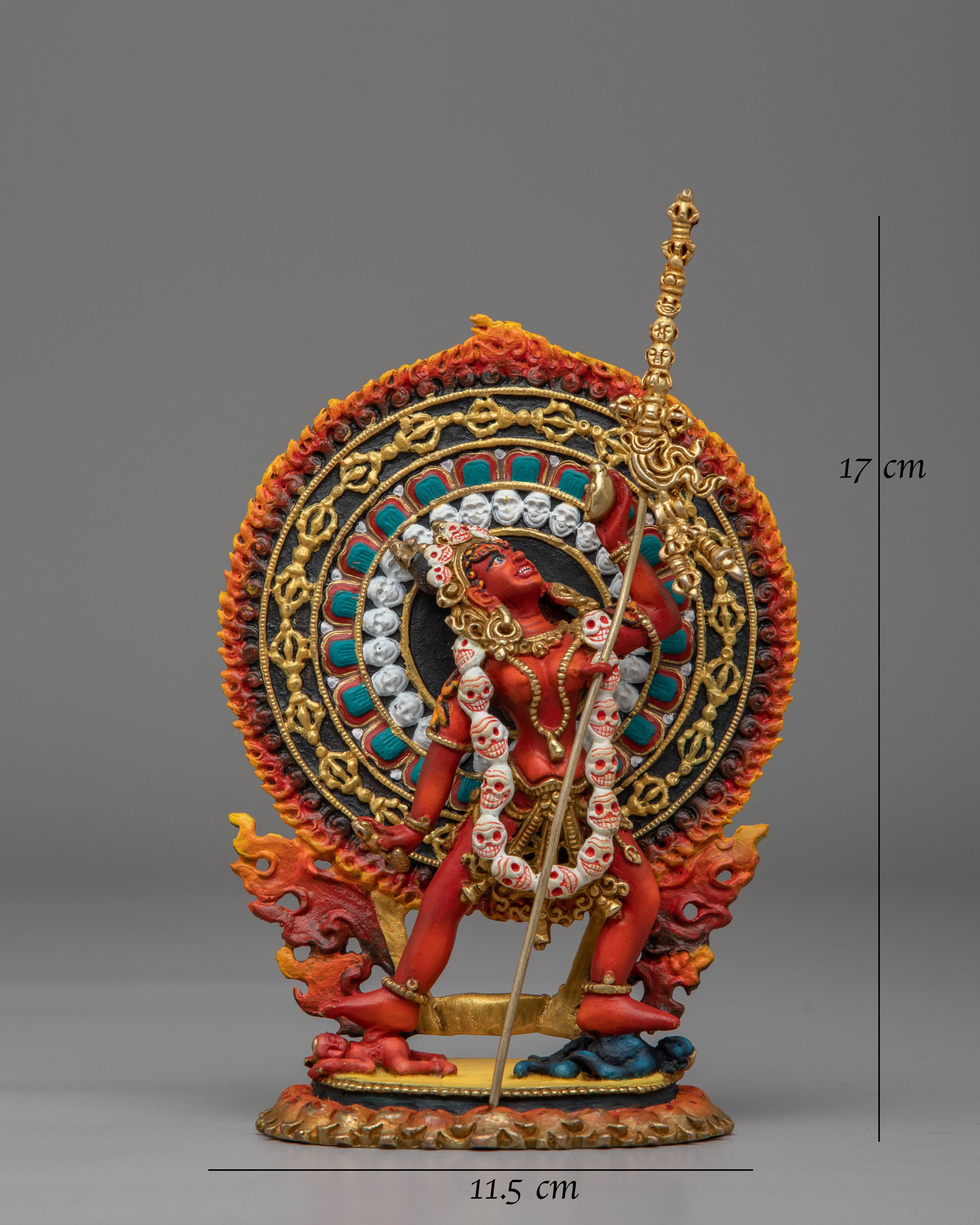 Sacred Tantric Buddhist Vajrayogini Statue | Tibetan Deity Sculpture for Meditation