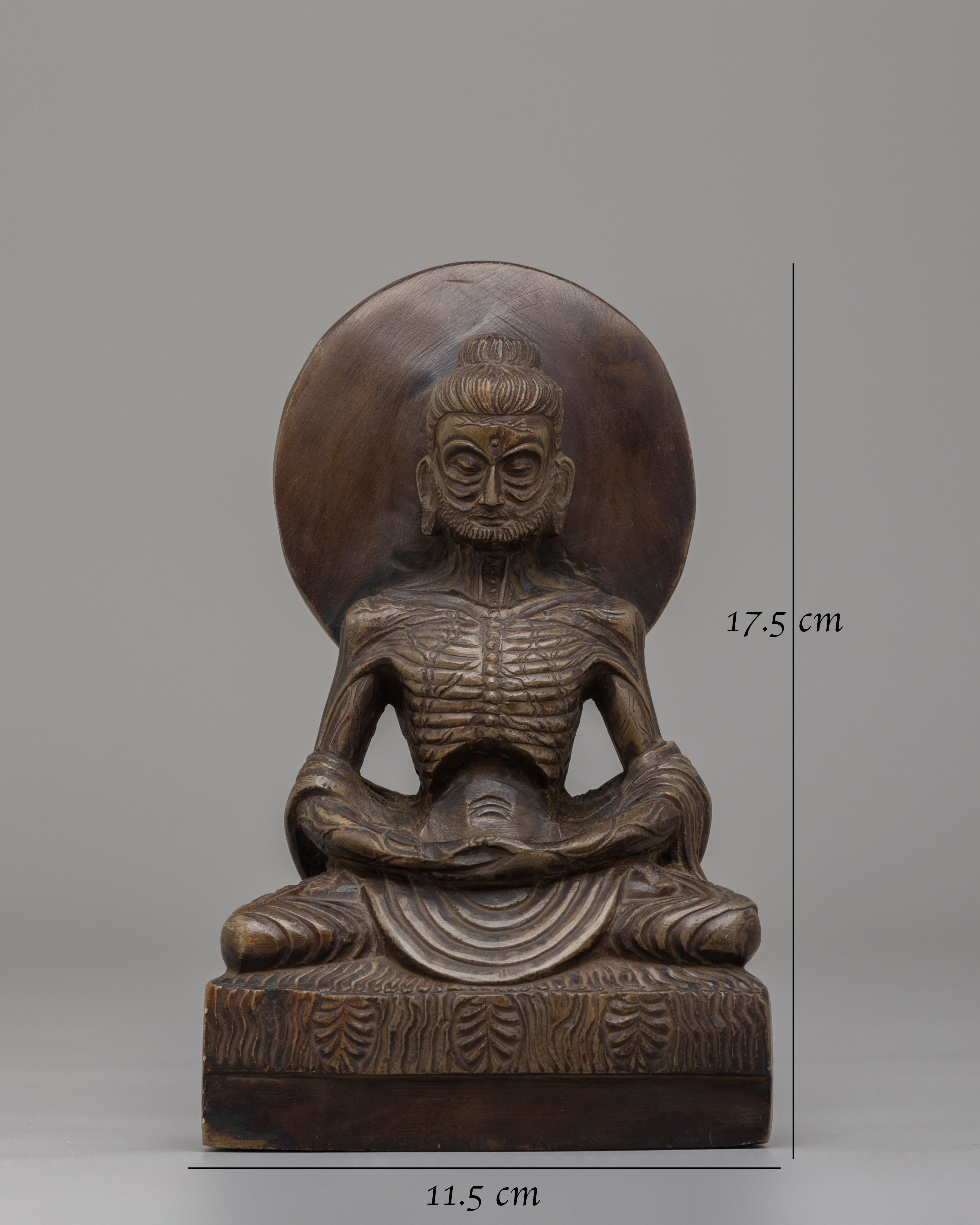 Sacred Fasting Buddha Sculpture | A Symbol of Spiritual Enlightenment