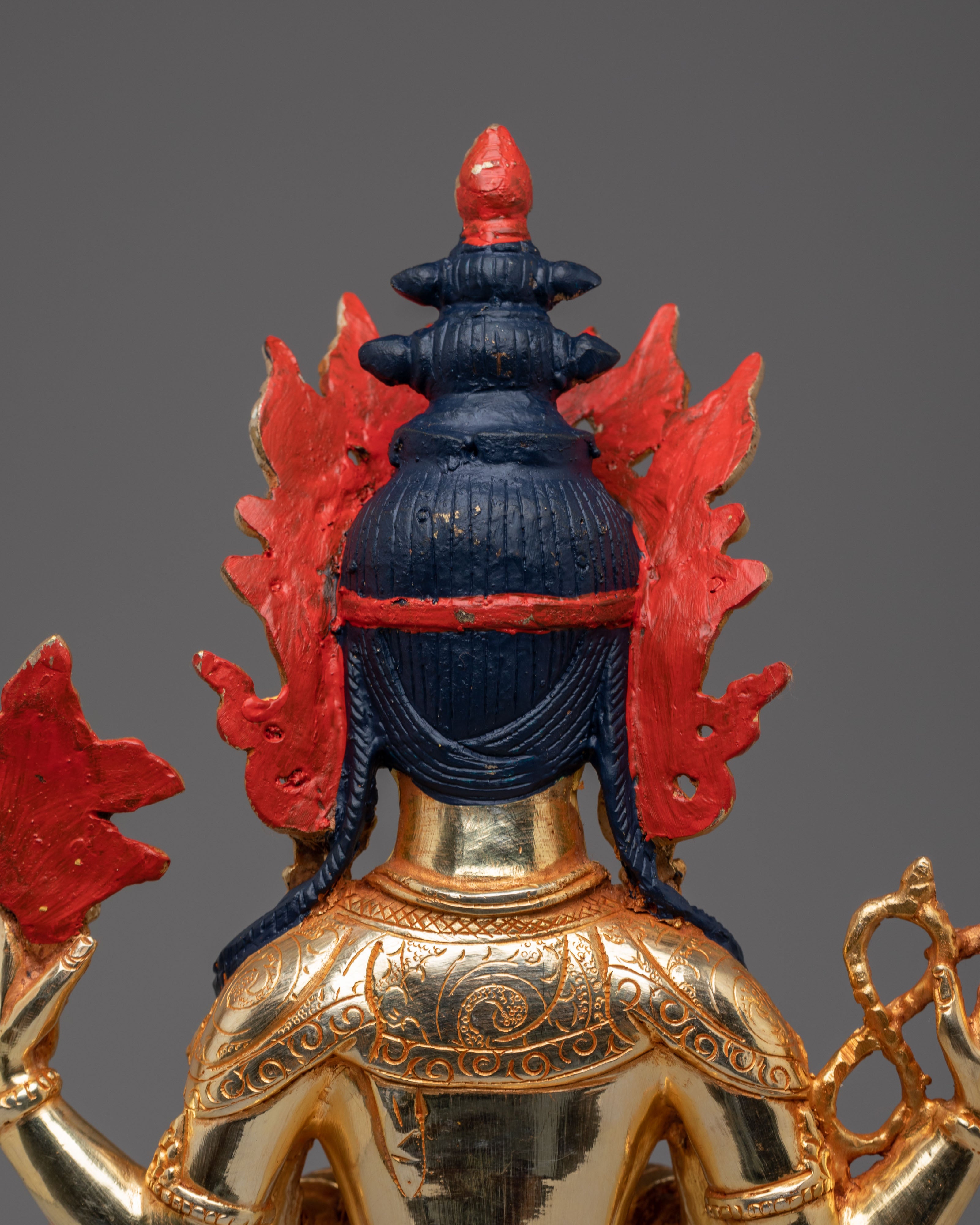 Buddhist Loving Compassion Chenrezig Statue | Bodhisattva of Mercy
