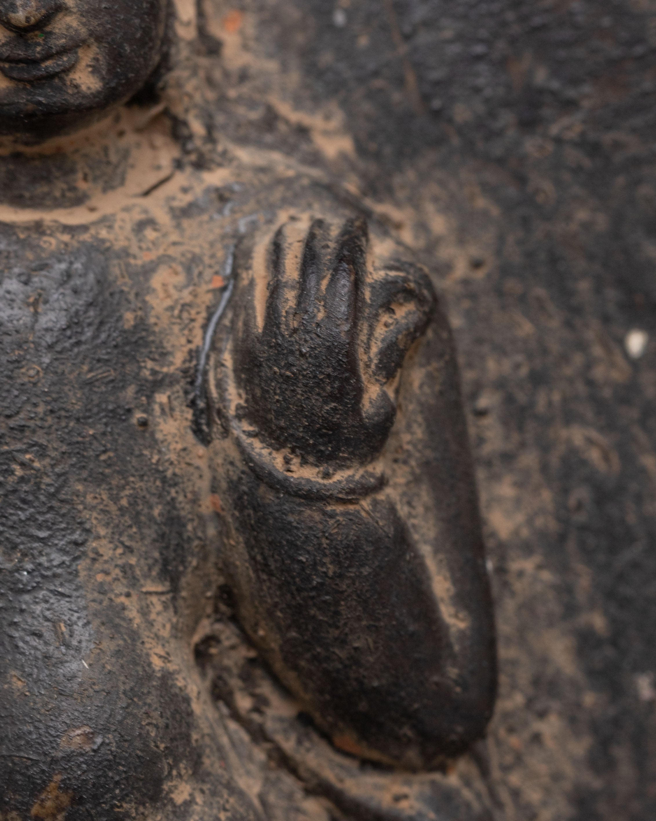 Buddha of the Past Dipankara Statue | Stone Buddhist Sculpture