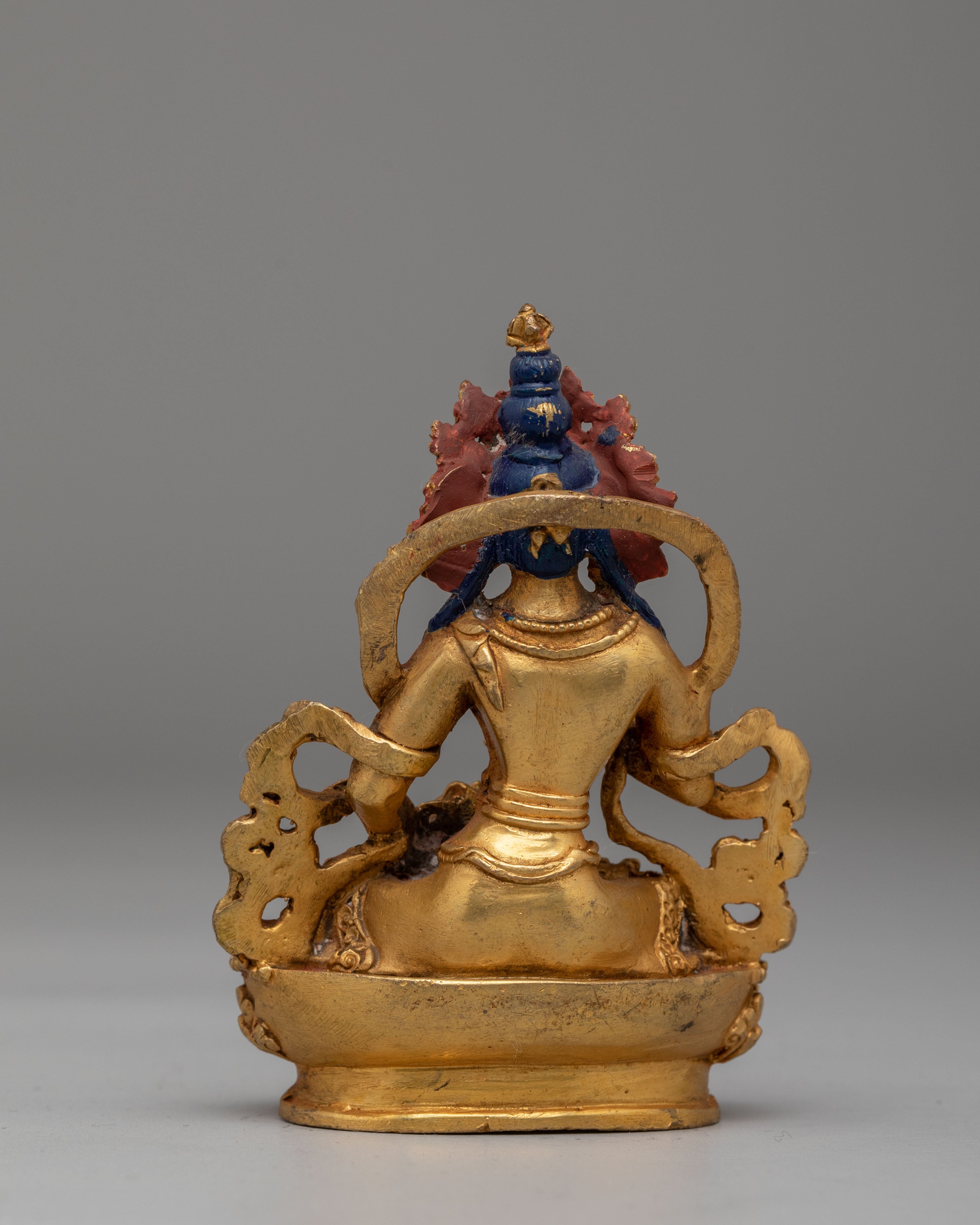 Traditional Vajrasattva Deity Statue | 24K Gold Plated Buddhist Art